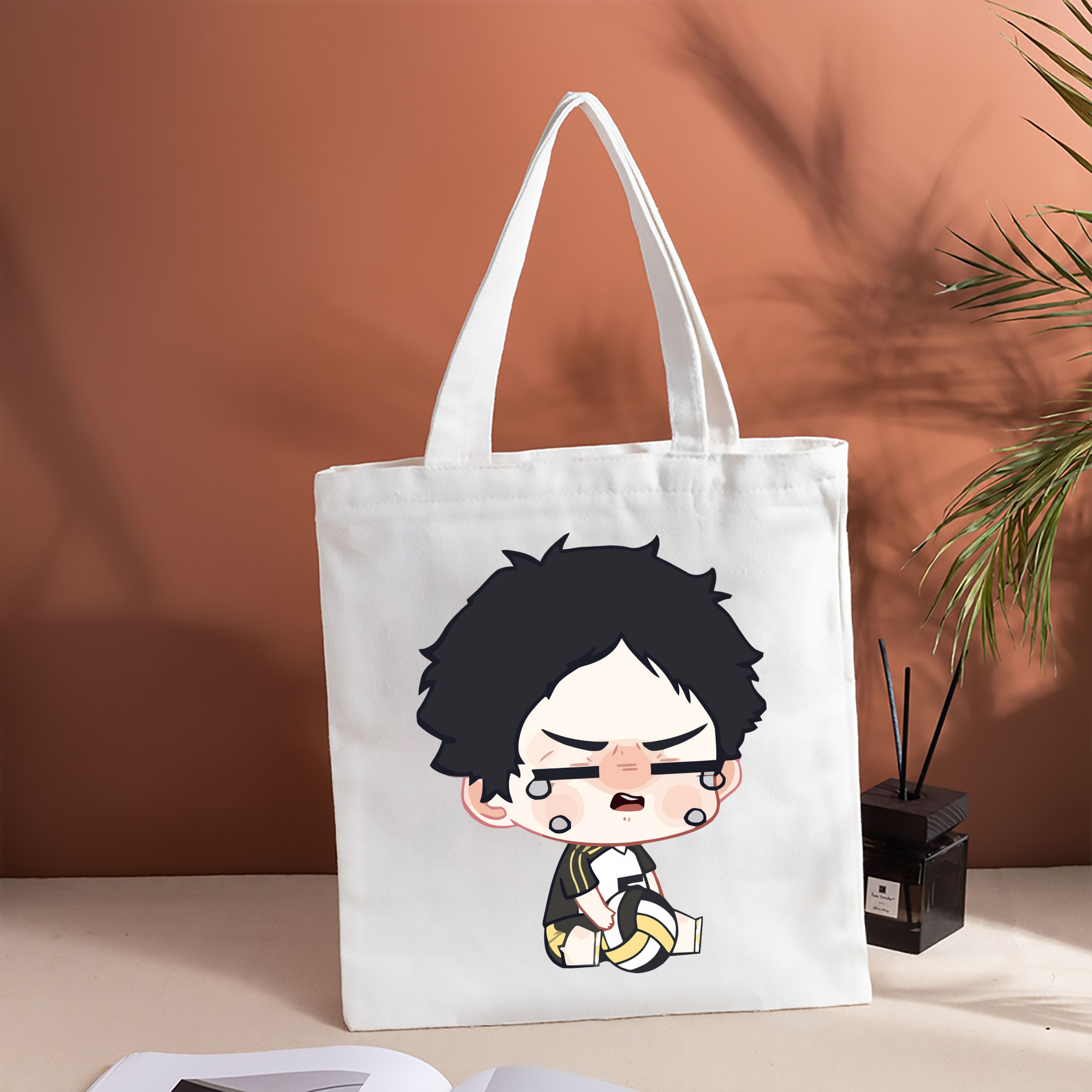 ハイキュー!! Haikyu!! 縦型キャンバス生地手提げバッグ　トートバッグ
