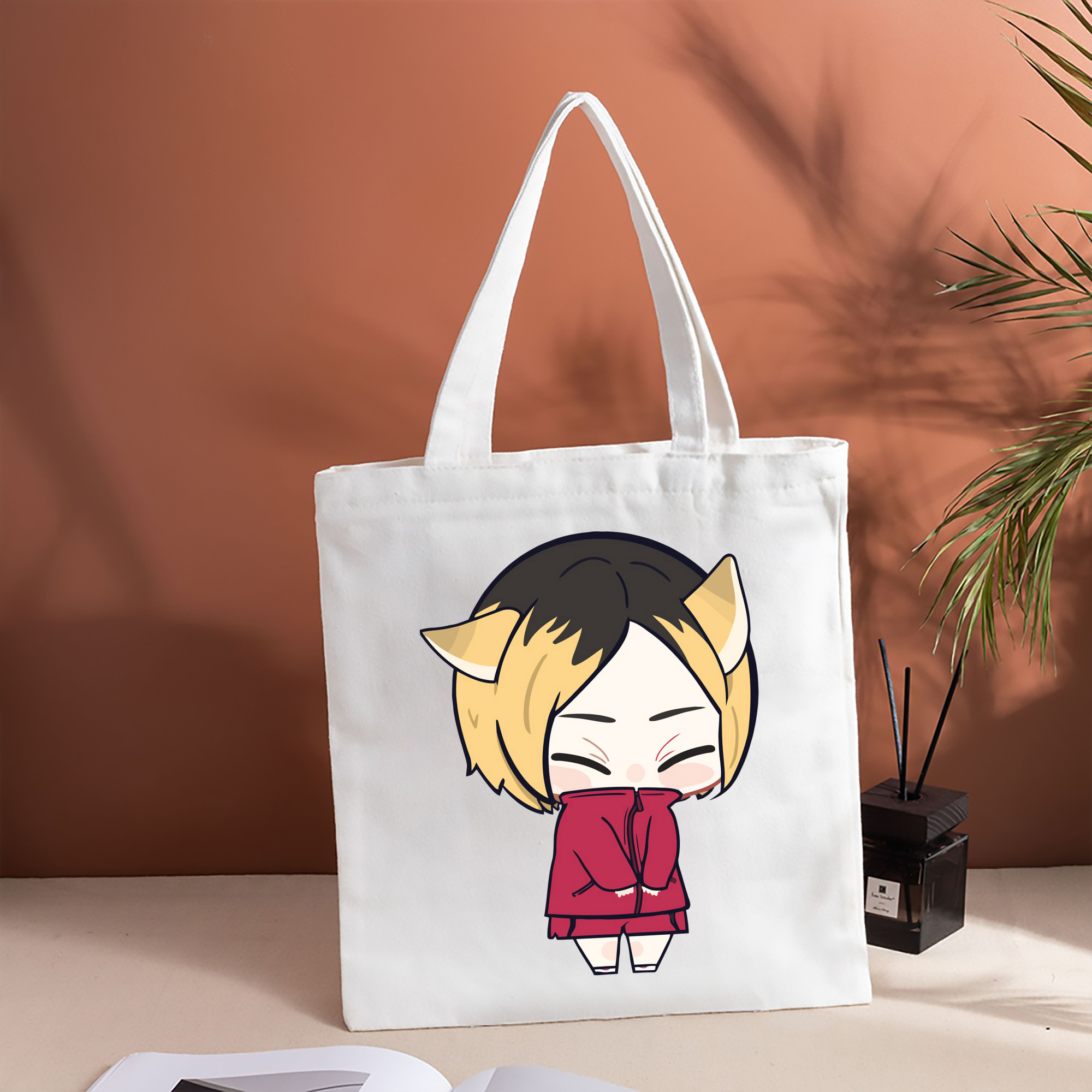 ハイキュー!! Haikyu!! 縦型キャンバス生地手提げバッグ　トートバッグ
