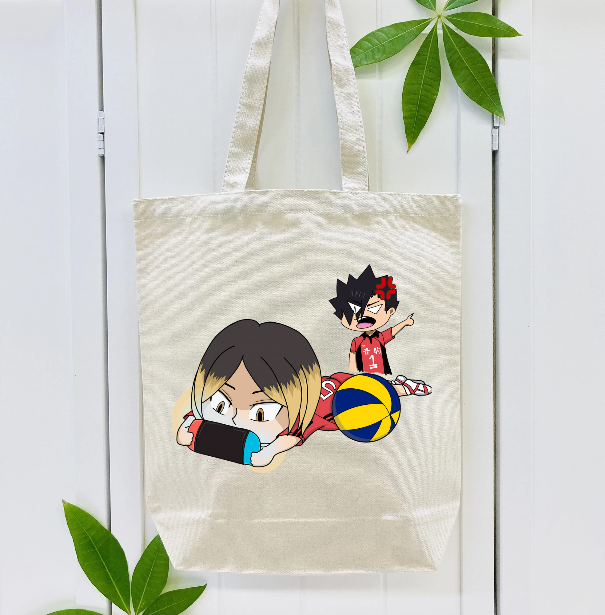 ハイキュー!! Haikyu!! 縦型キャンバス生地手提げバッグ　トートバッグ