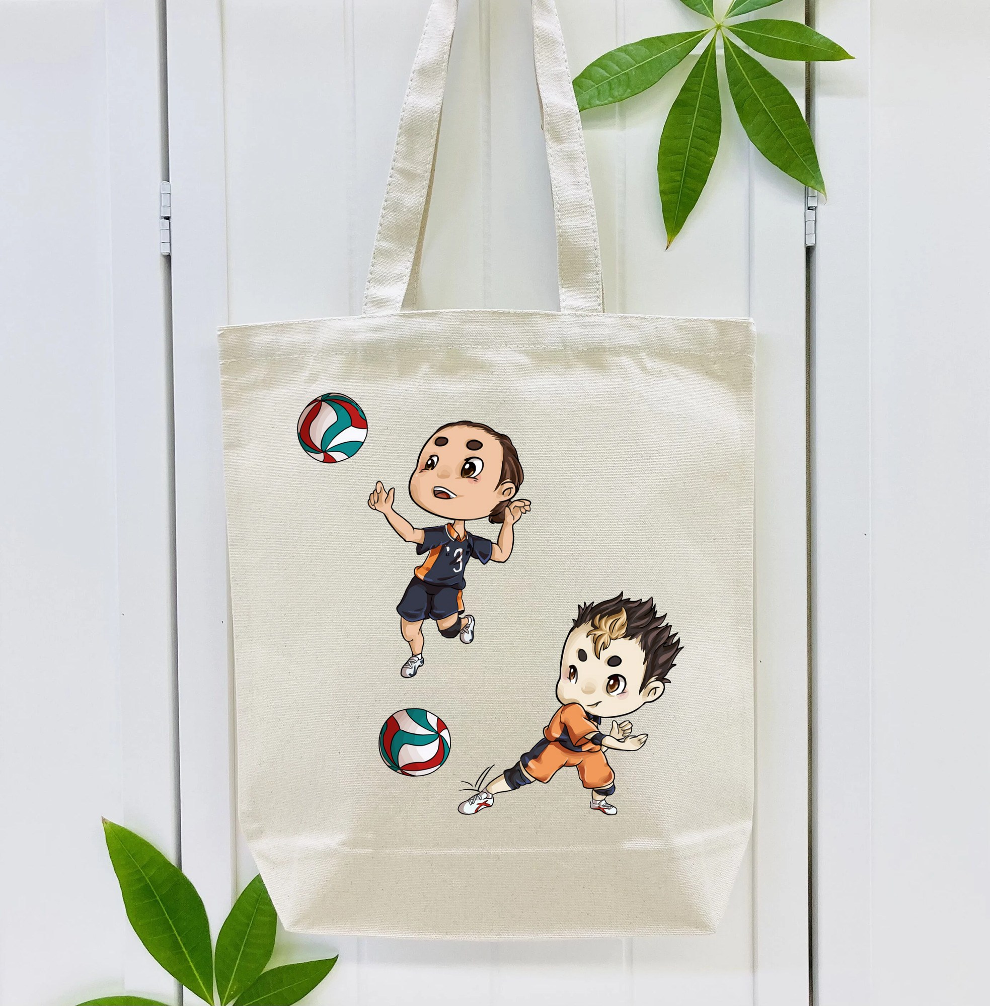 ハイキュー!! Haikyu!! 縦型キャンバス生地手提げバッグ　トートバッグ