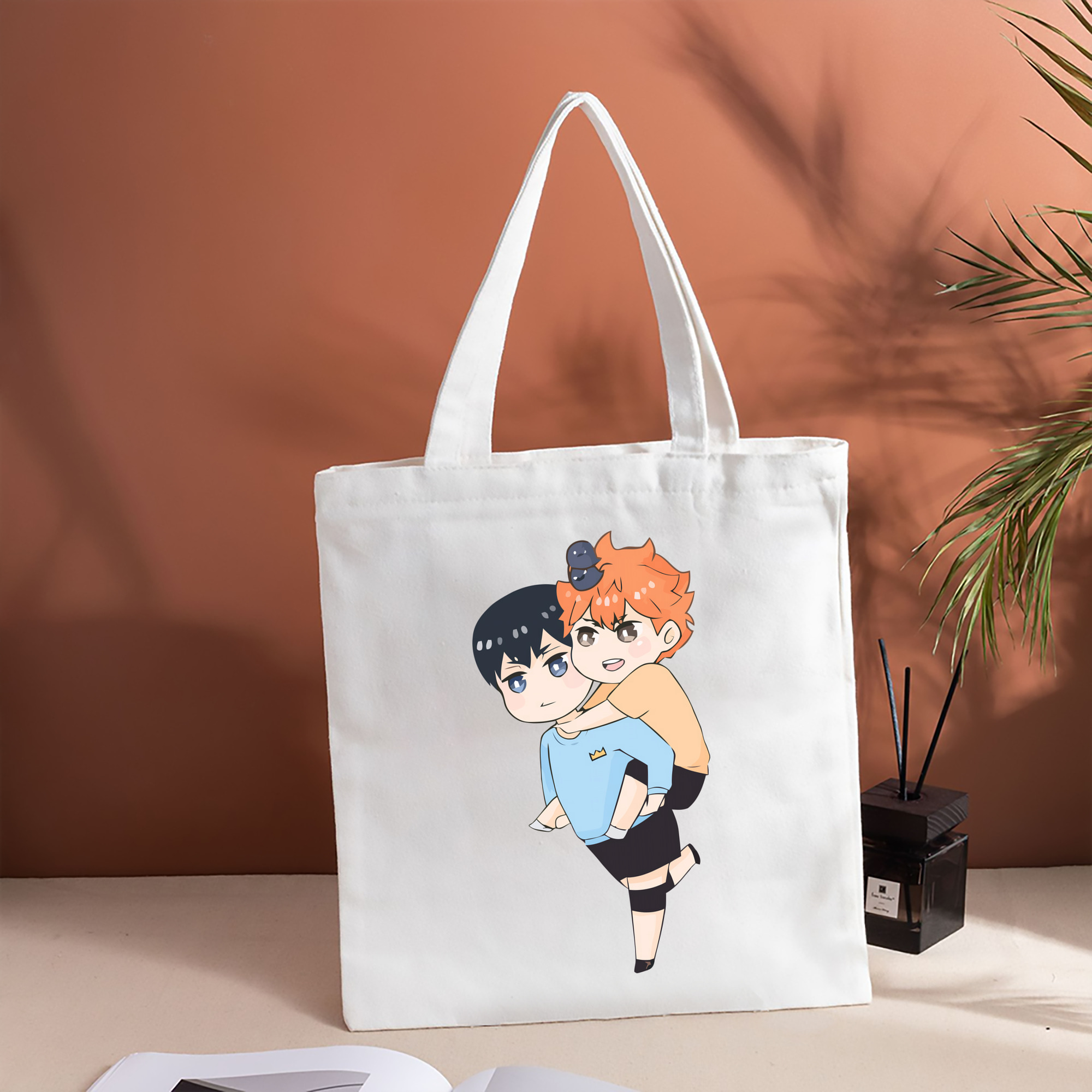 ハイキュー!! Haikyu!! 縦型キャンバス生地手提げバッグ　トートバッグ