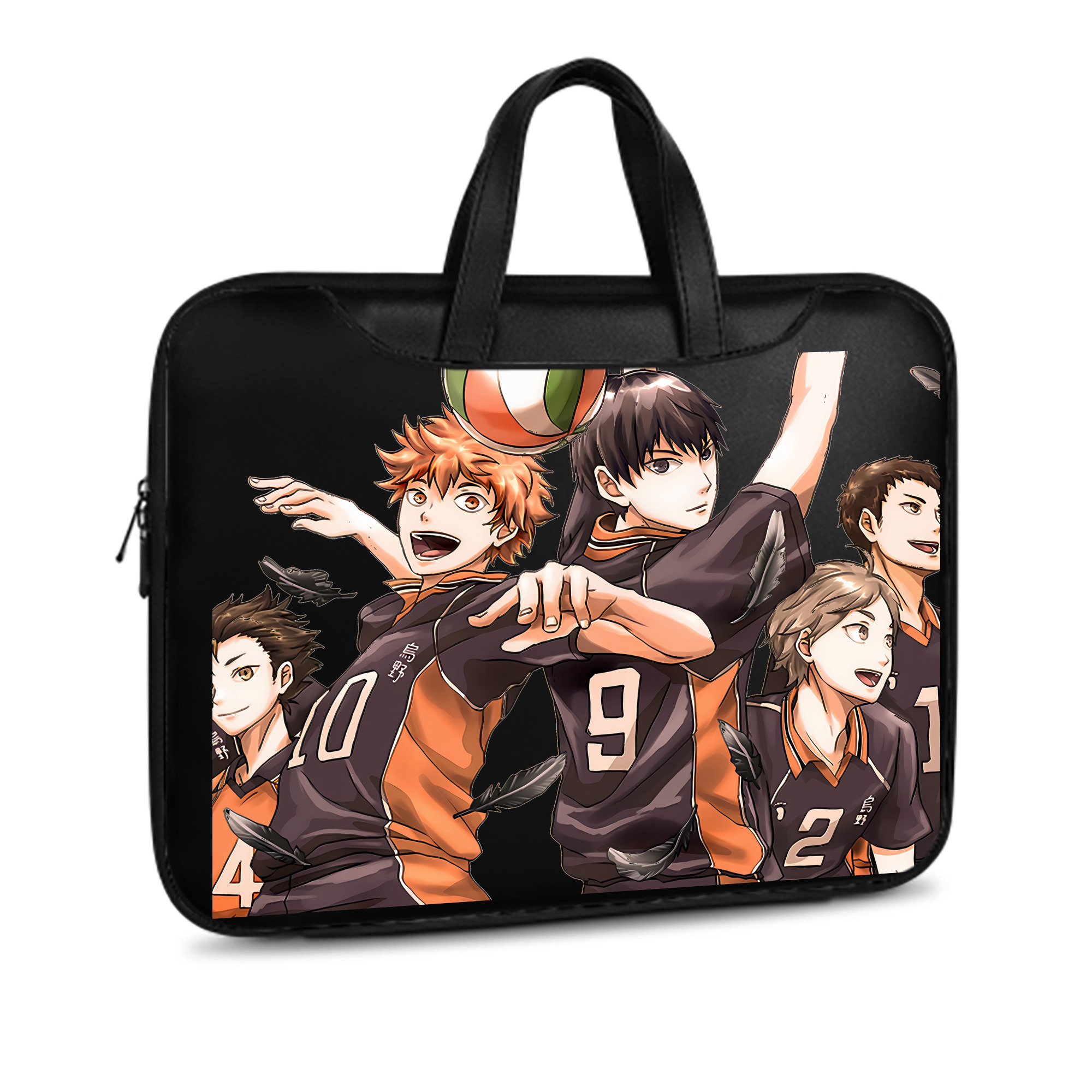 （画像用） ハイキュー!! Haikyu!! レザーラップトップバッグ　ノートパソコンケース