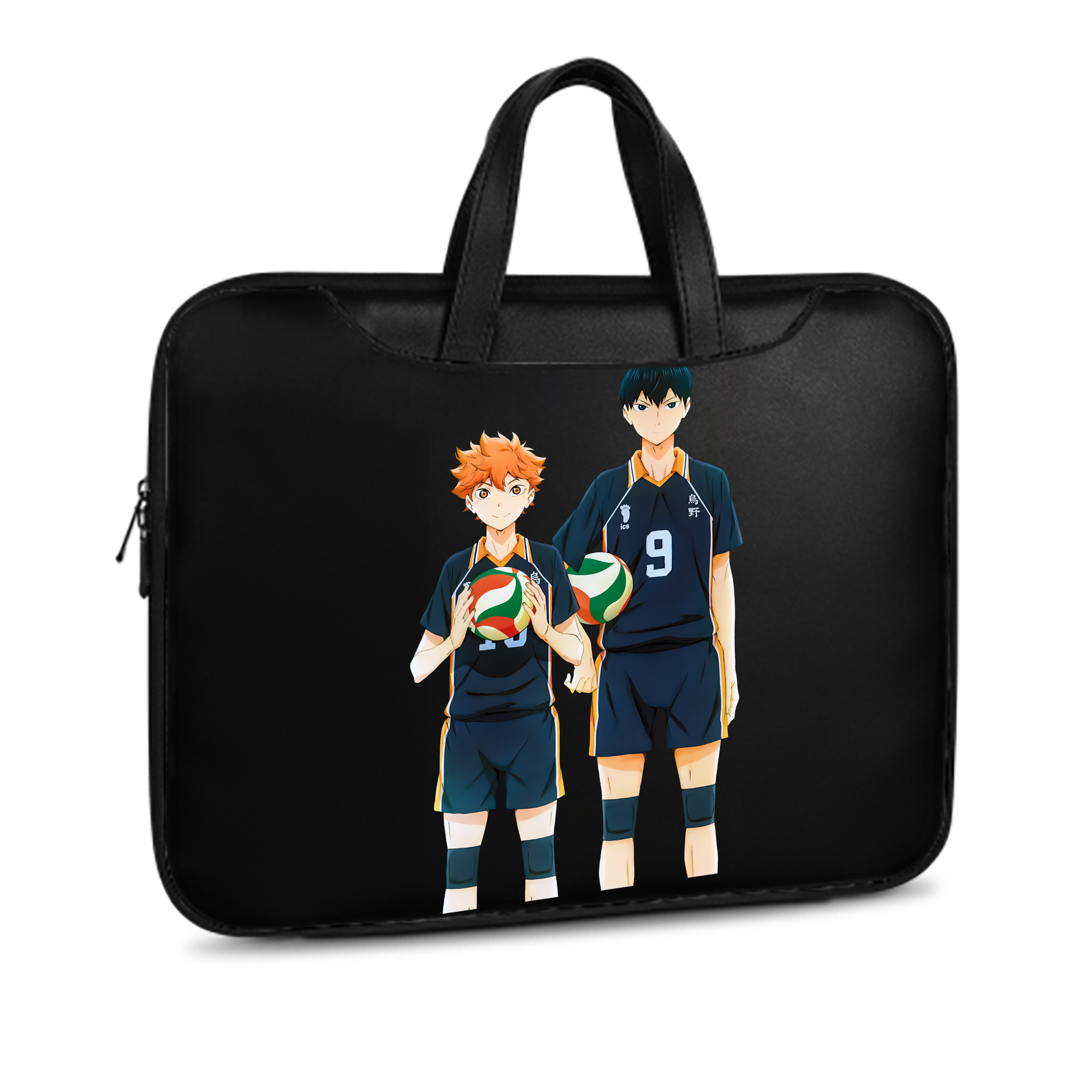 （画像用） ハイキュー!! Haikyu!! レザーラップトップバッグ　ノートパソコンケース