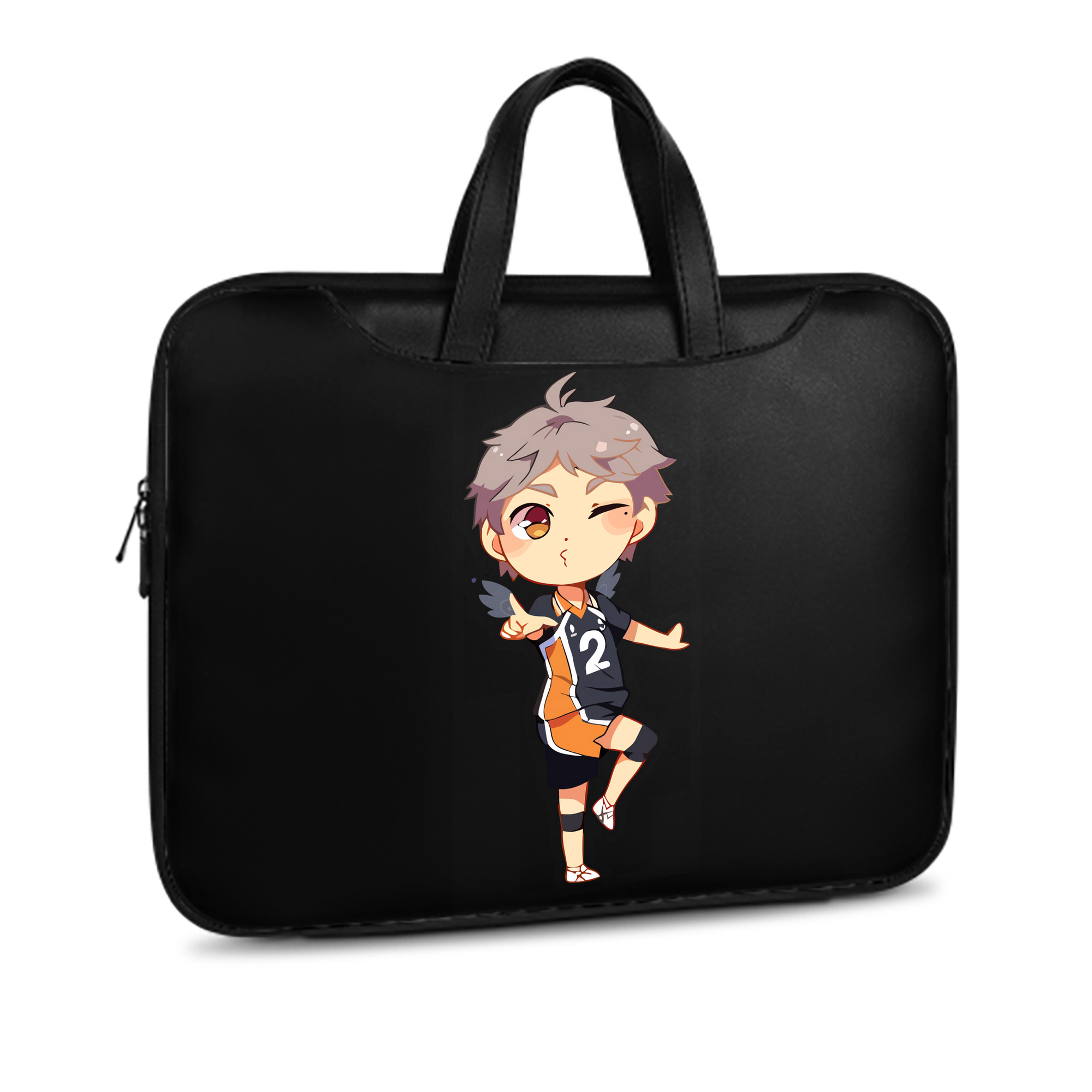 （画像用） ハイキュー!! Haikyu!! レザーラップトップバッグ　ノートパソコンケース