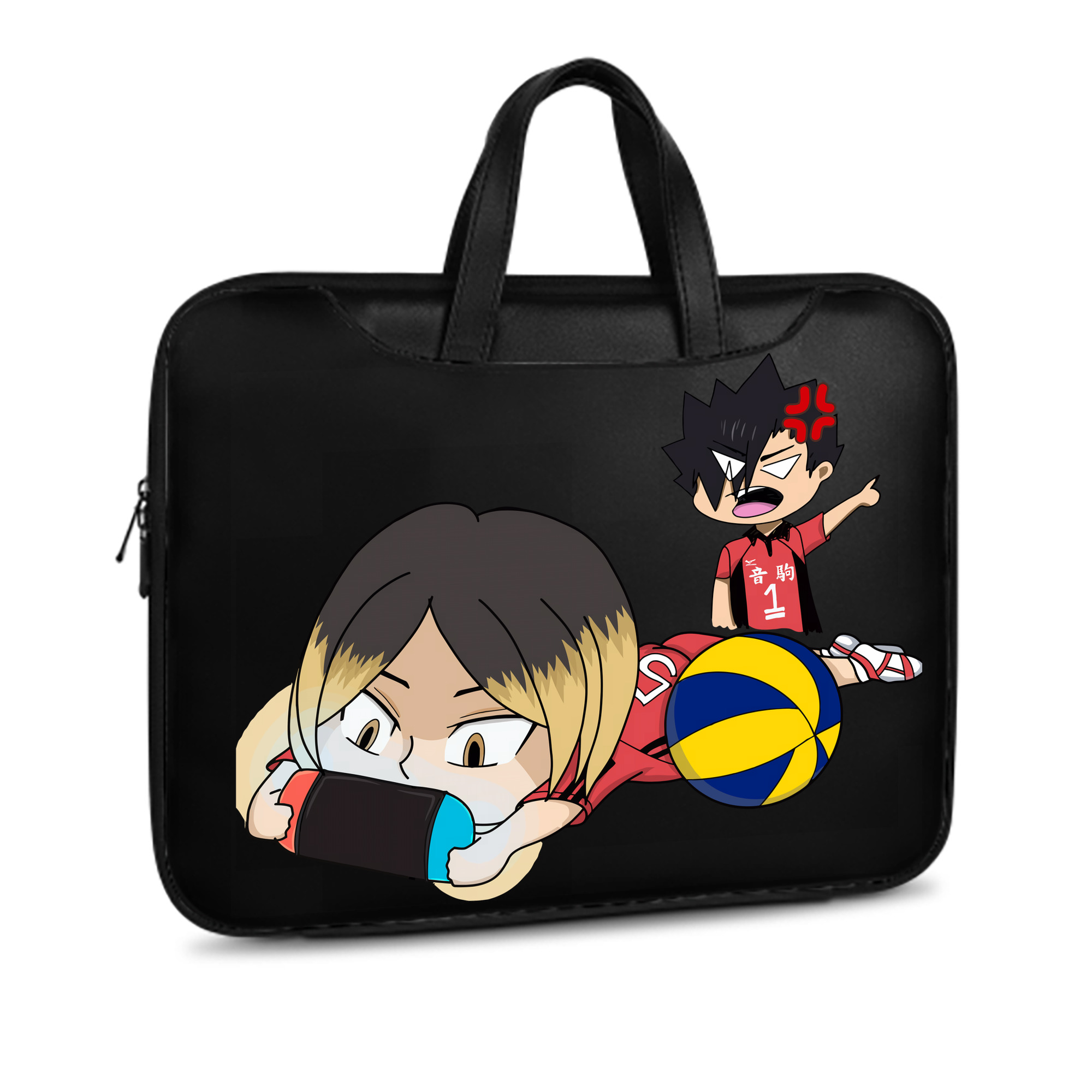 （画像用） ハイキュー!! Haikyu!! レザーラップトップバッグ　ノートパソコンケース