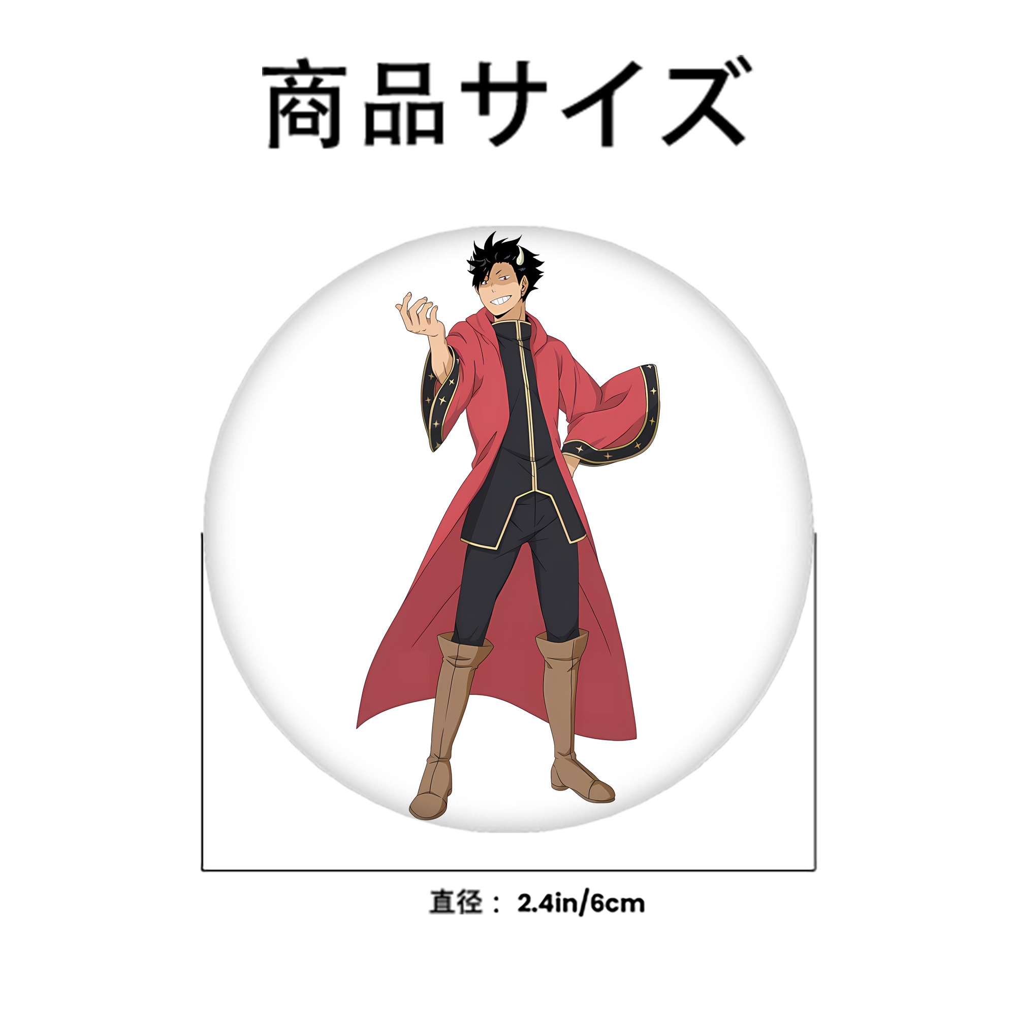 ハイキュー!! Haikyu!! 6cm 缶バッジ 複数セット