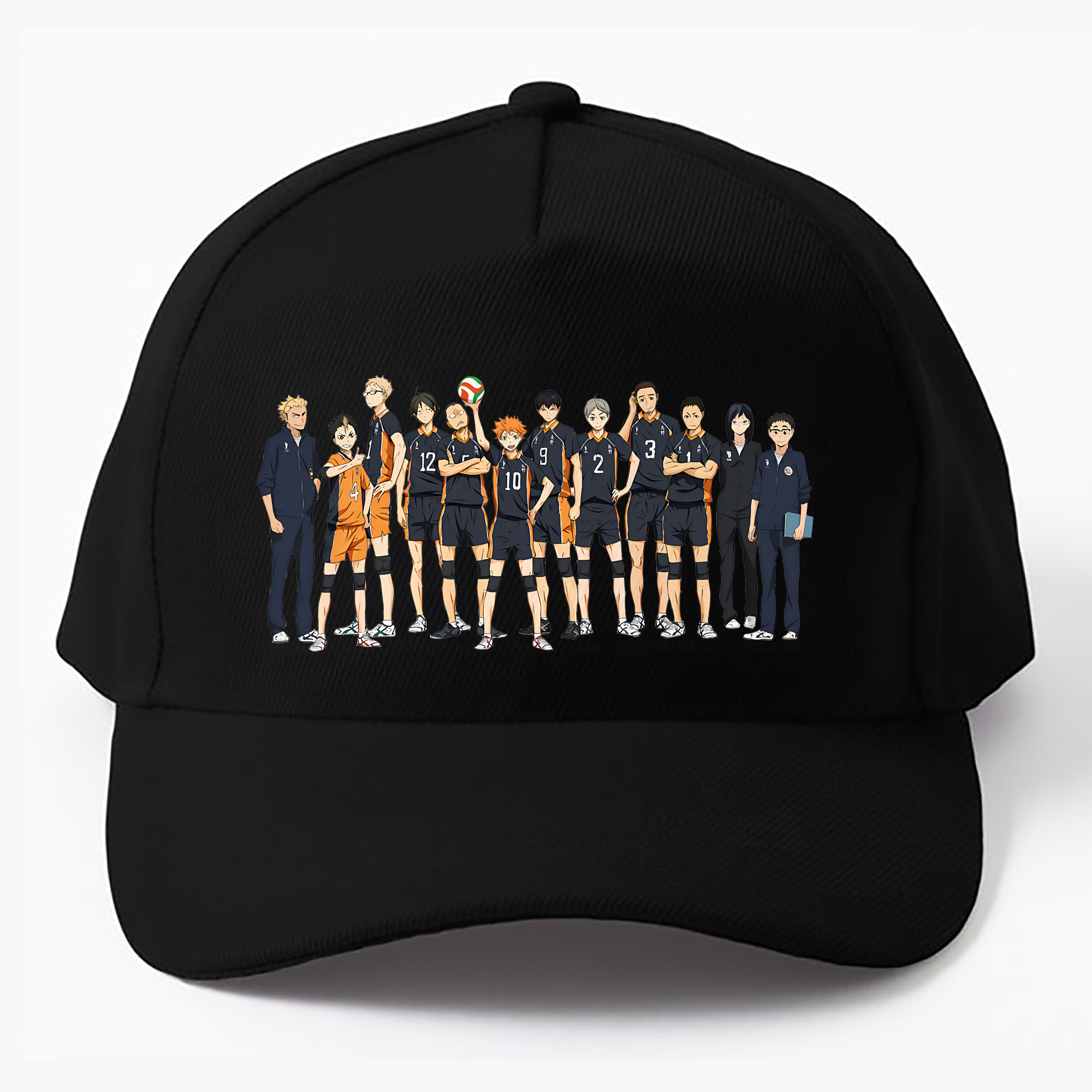 （画像用） ハイキュー!! Haikyu!! ベースボールキャップ 綿100％ 男女兼用 帽子 スポーツ