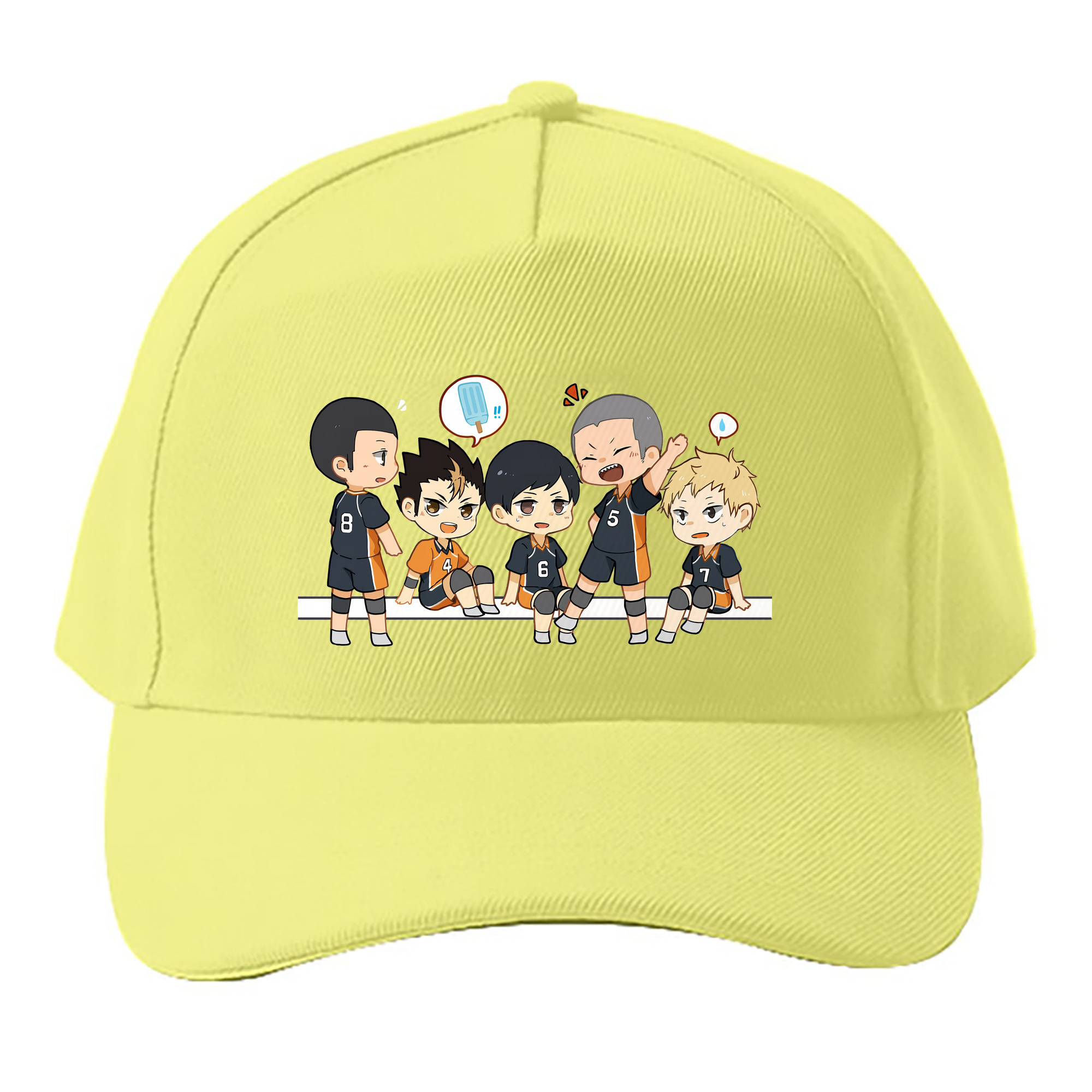 （画像用） ハイキュー!! Haikyu!! ベースボールキャップ 綿100％ 男女兼用 帽子 スポーツ