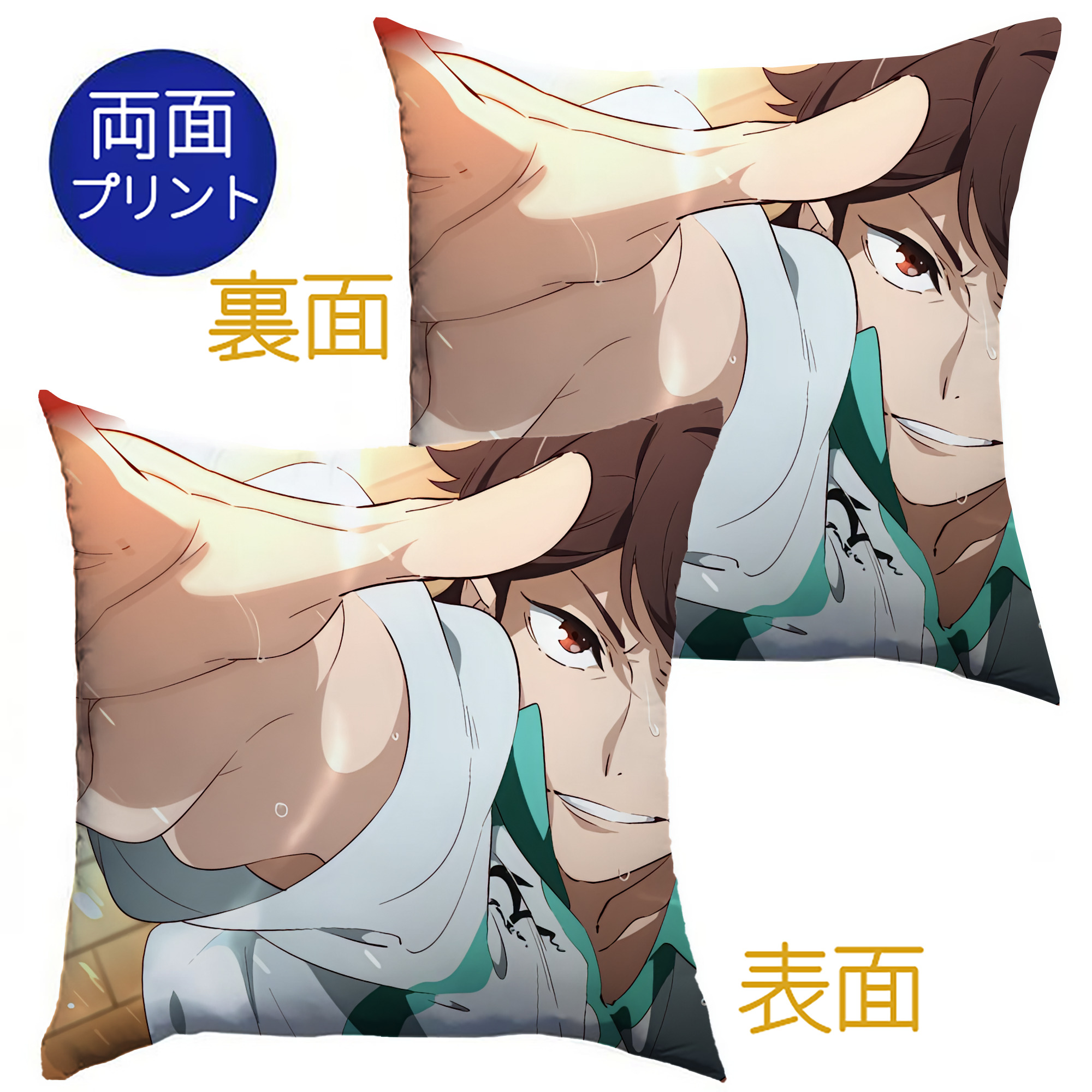 （画像用） ハイキュー!! Haikyu!! クッションカバー＆本体セット（ポリエステル素材）