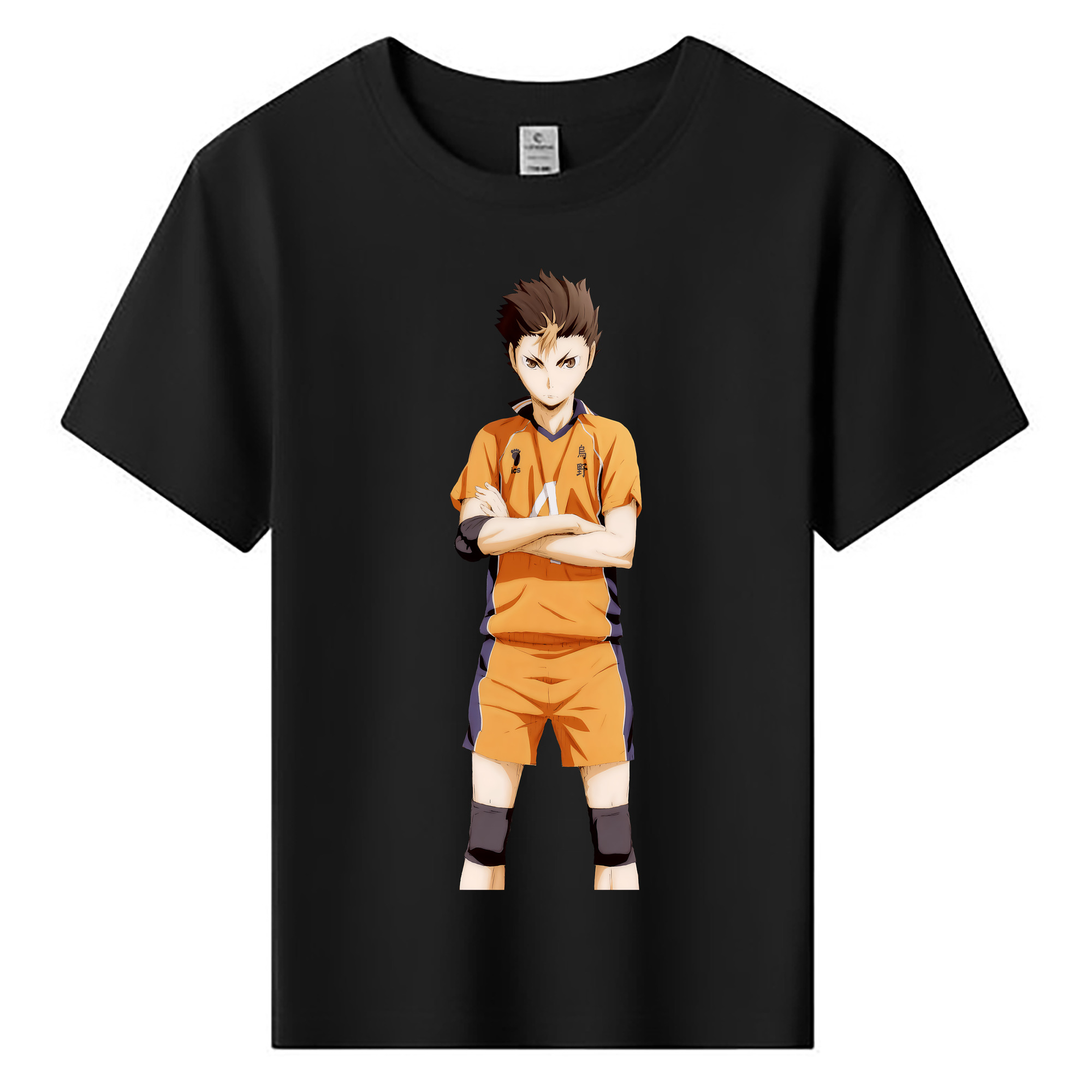 （画像用） ハイキュー!! Haikyu!! 綿100％キッズTシャツ（フロントプリント）