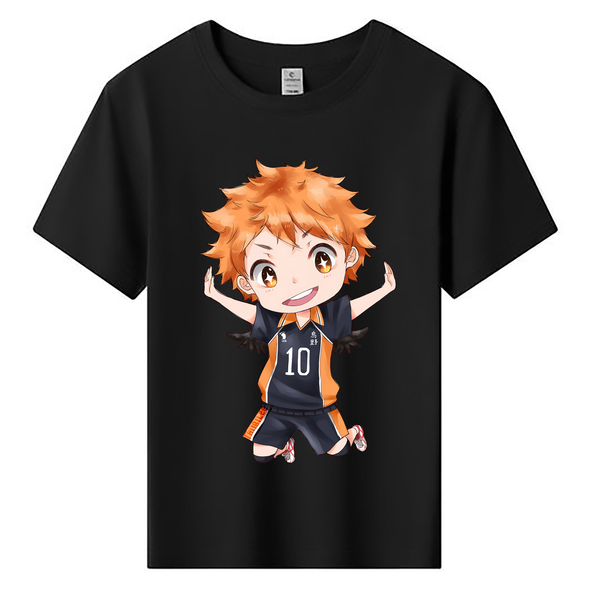 （画像用） ハイキュー!! Haikyu!! 綿100％キッズTシャツ（フロントプリント）