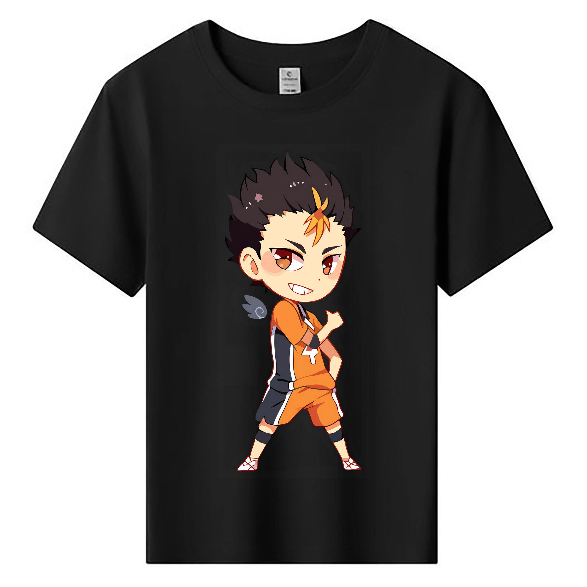 （画像用） ハイキュー!! Haikyu!! 綿100％キッズTシャツ（フロントプリント）