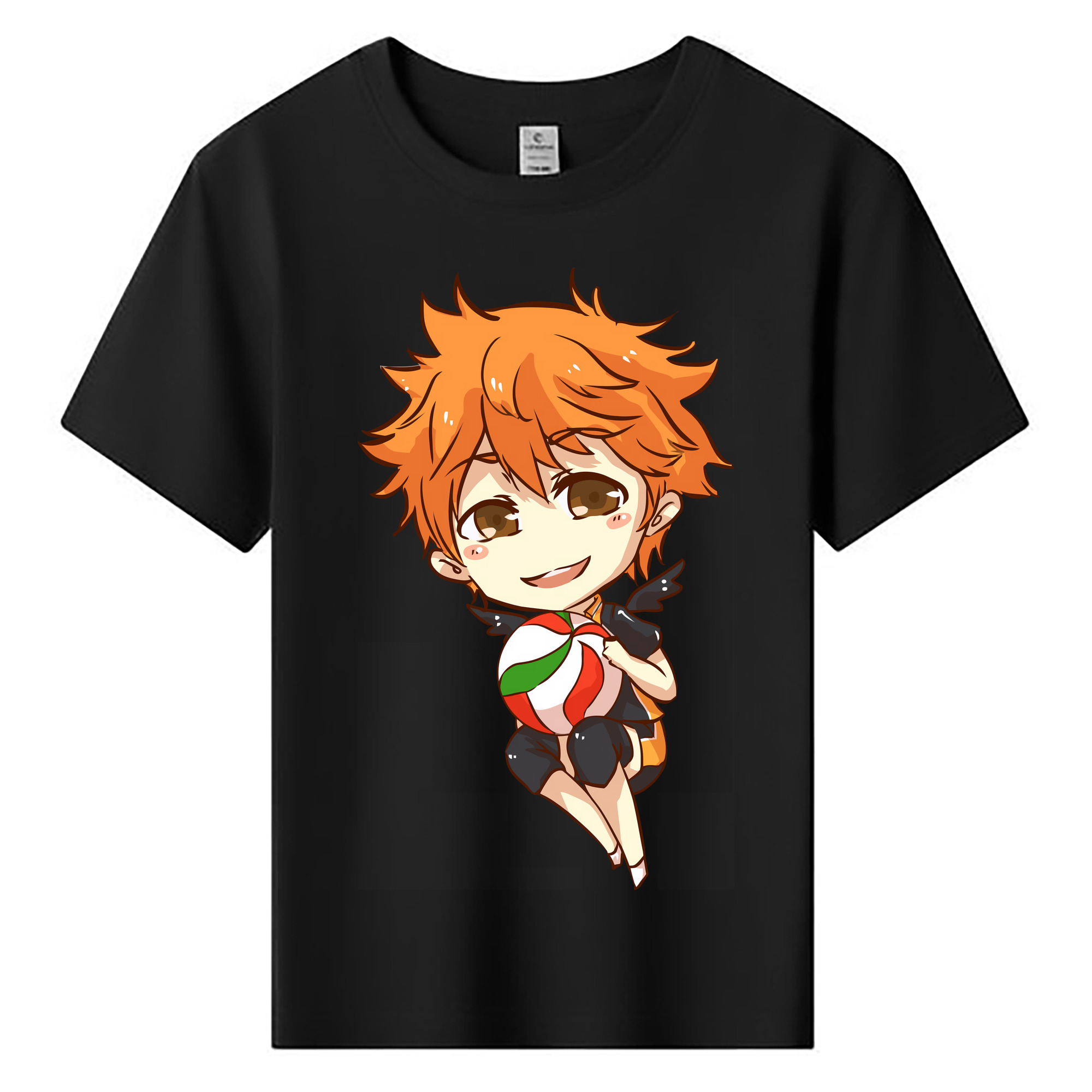 （画像用） ハイキュー!! Haikyu!! 綿100％キッズTシャツ（フロントプリント）