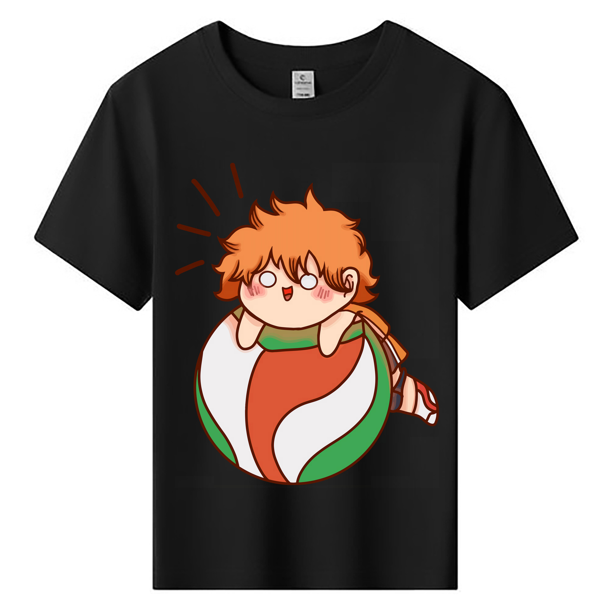 （画像用） ハイキュー!! Haikyu!! 綿100％キッズTシャツ（フロントプリント）