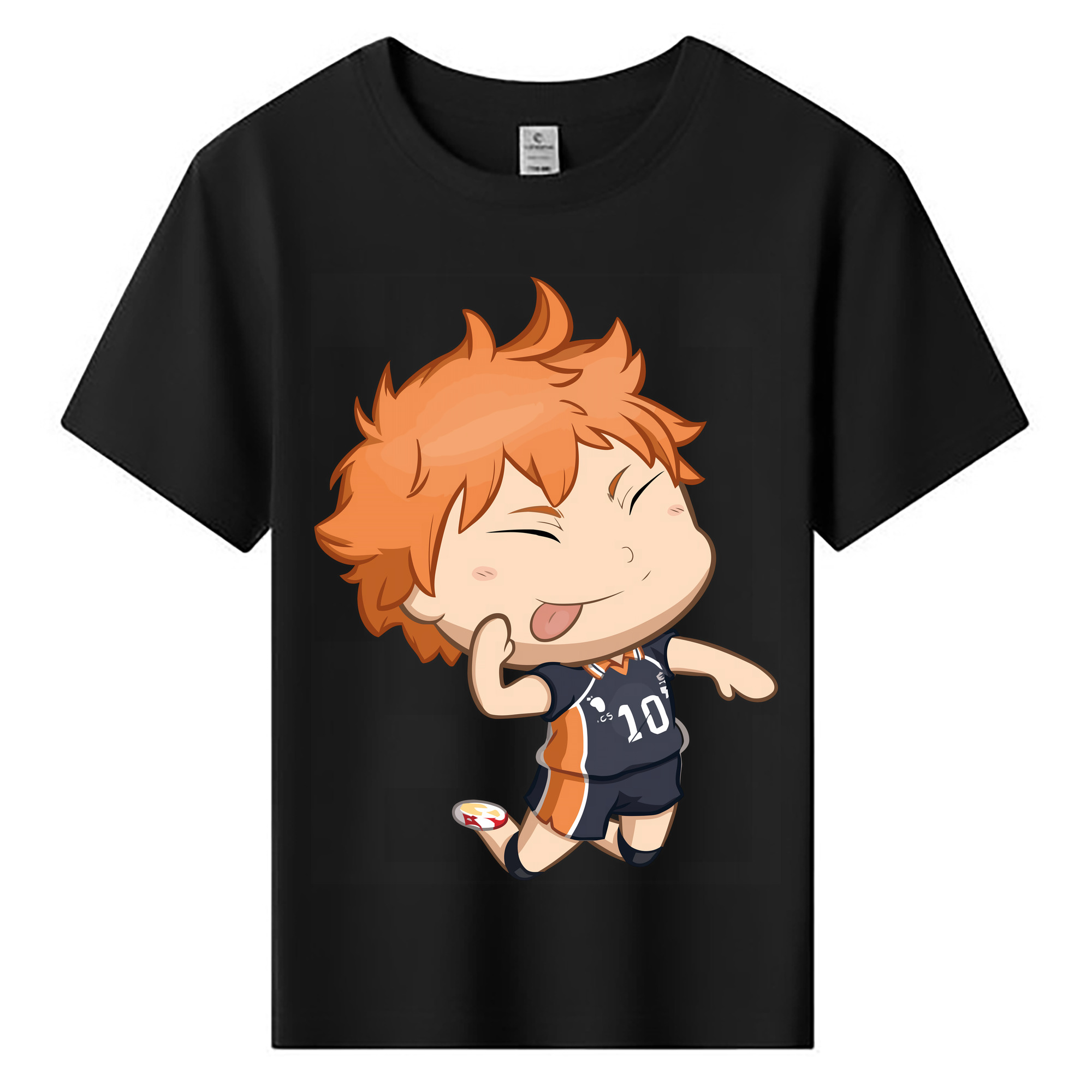 （画像用） ハイキュー!! Haikyu!! 綿100％キッズTシャツ（フロントプリント）