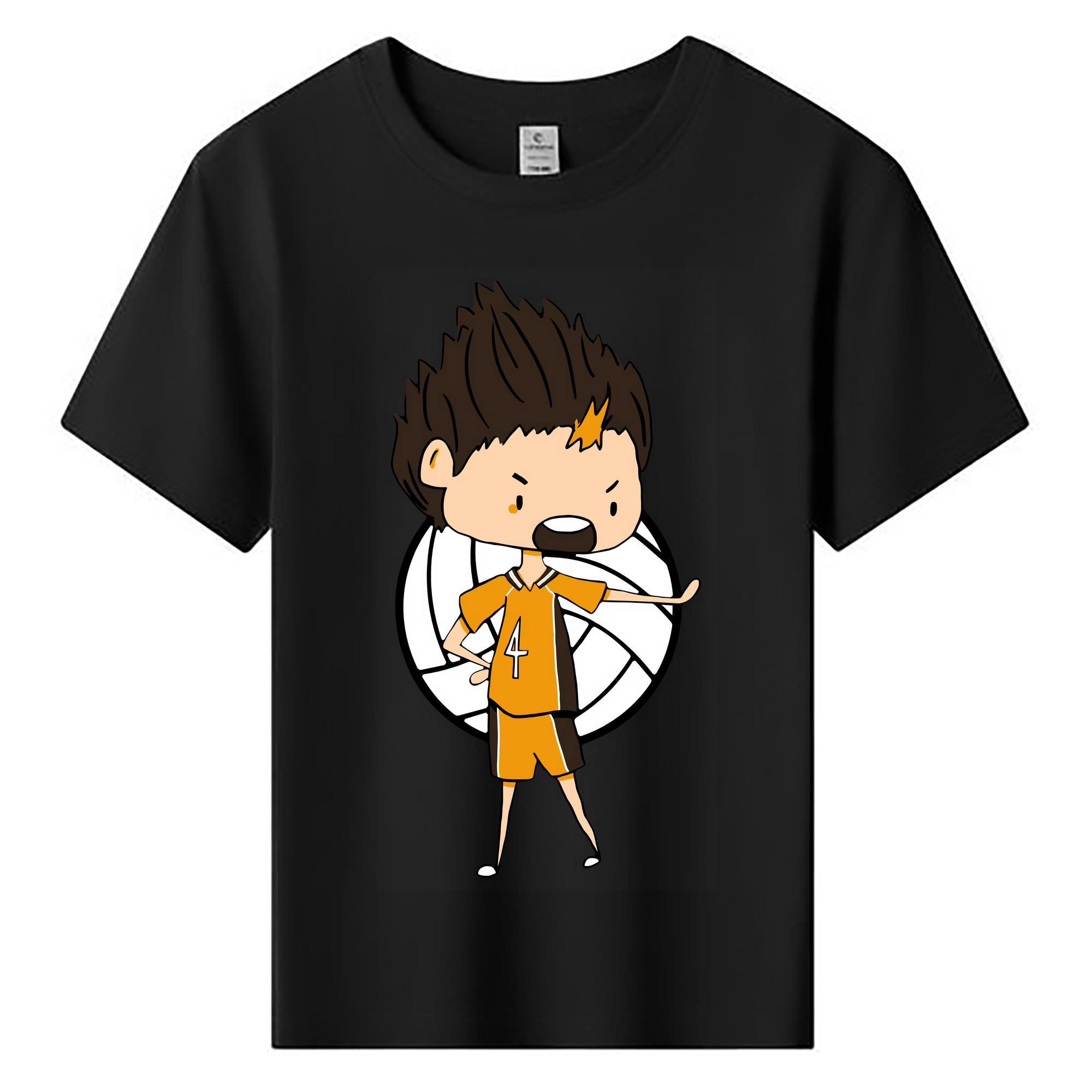 （画像用） ハイキュー!! Haikyu!! 綿100％キッズTシャツ（フロントプリント）