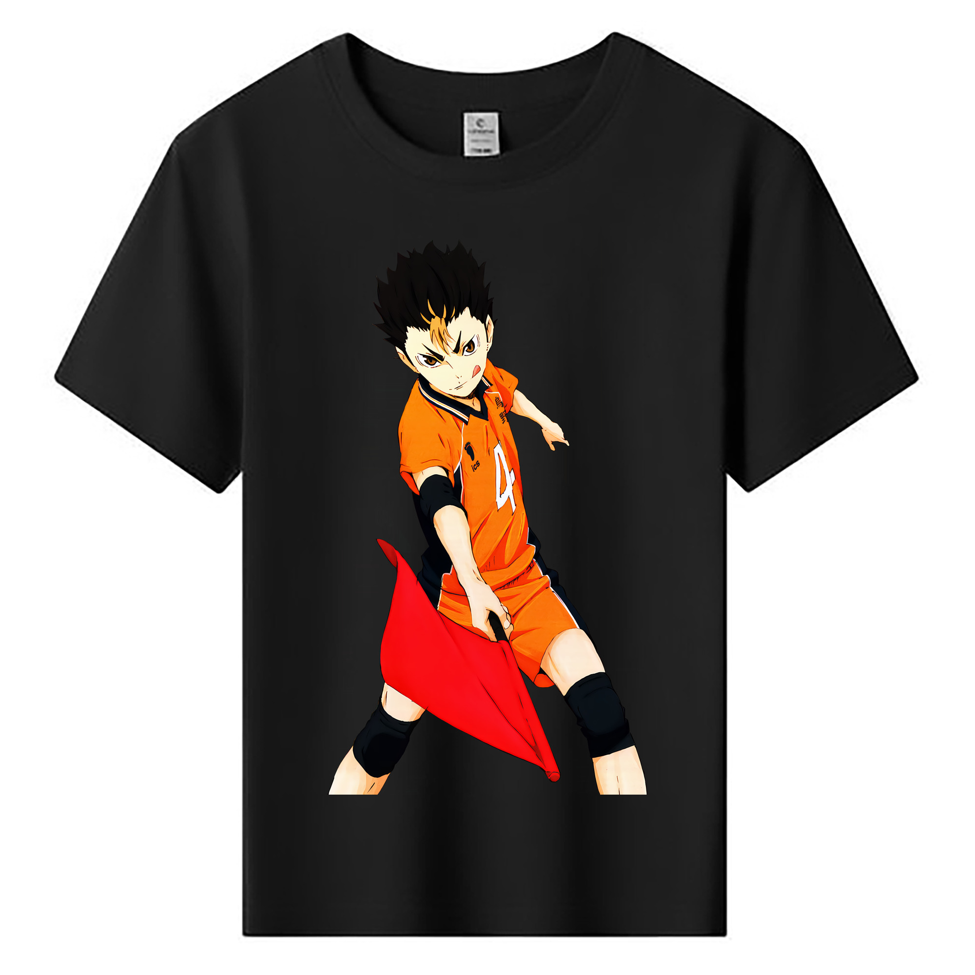 （画像用） ハイキュー!! Haikyu!! 綿100％キッズTシャツ（フロントプリント）