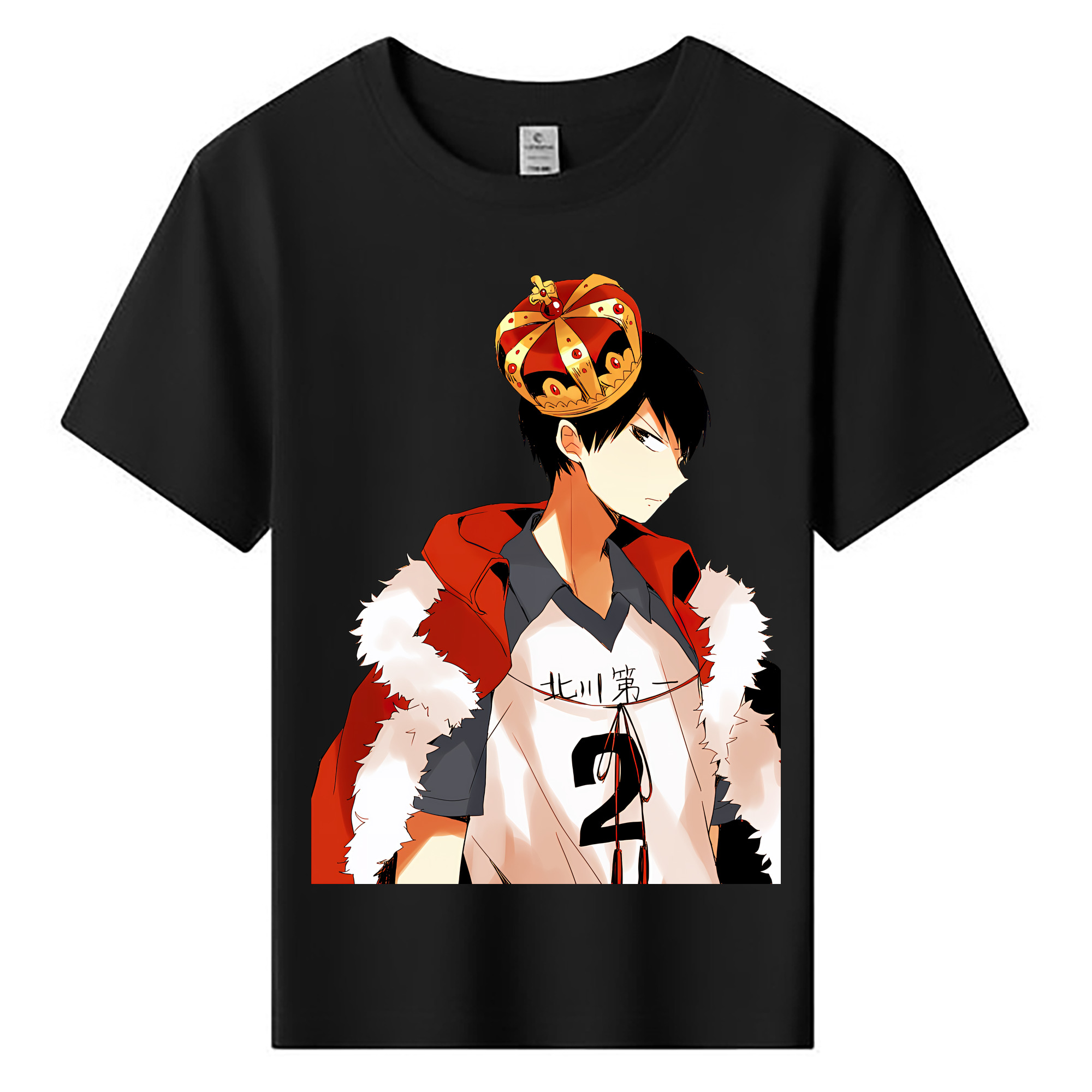 （画像用） ハイキュー!! Haikyu!! 綿100％キッズTシャツ（フロントプリント）