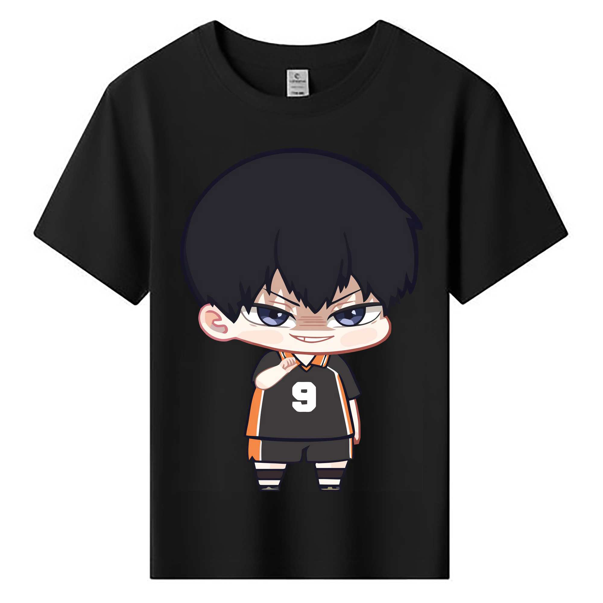 （画像用） ハイキュー!! Haikyu!! 綿100％キッズTシャツ（フロントプリント）