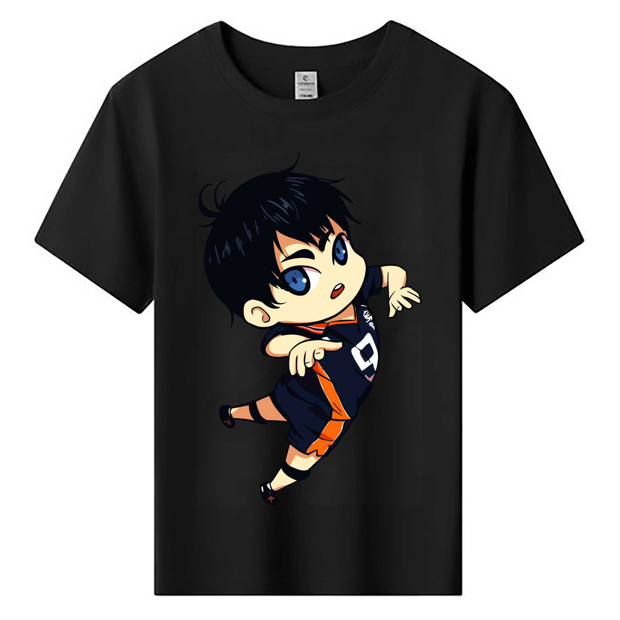 （画像用） ハイキュー!! Haikyu!! 綿100％キッズTシャツ（フロントプリント）