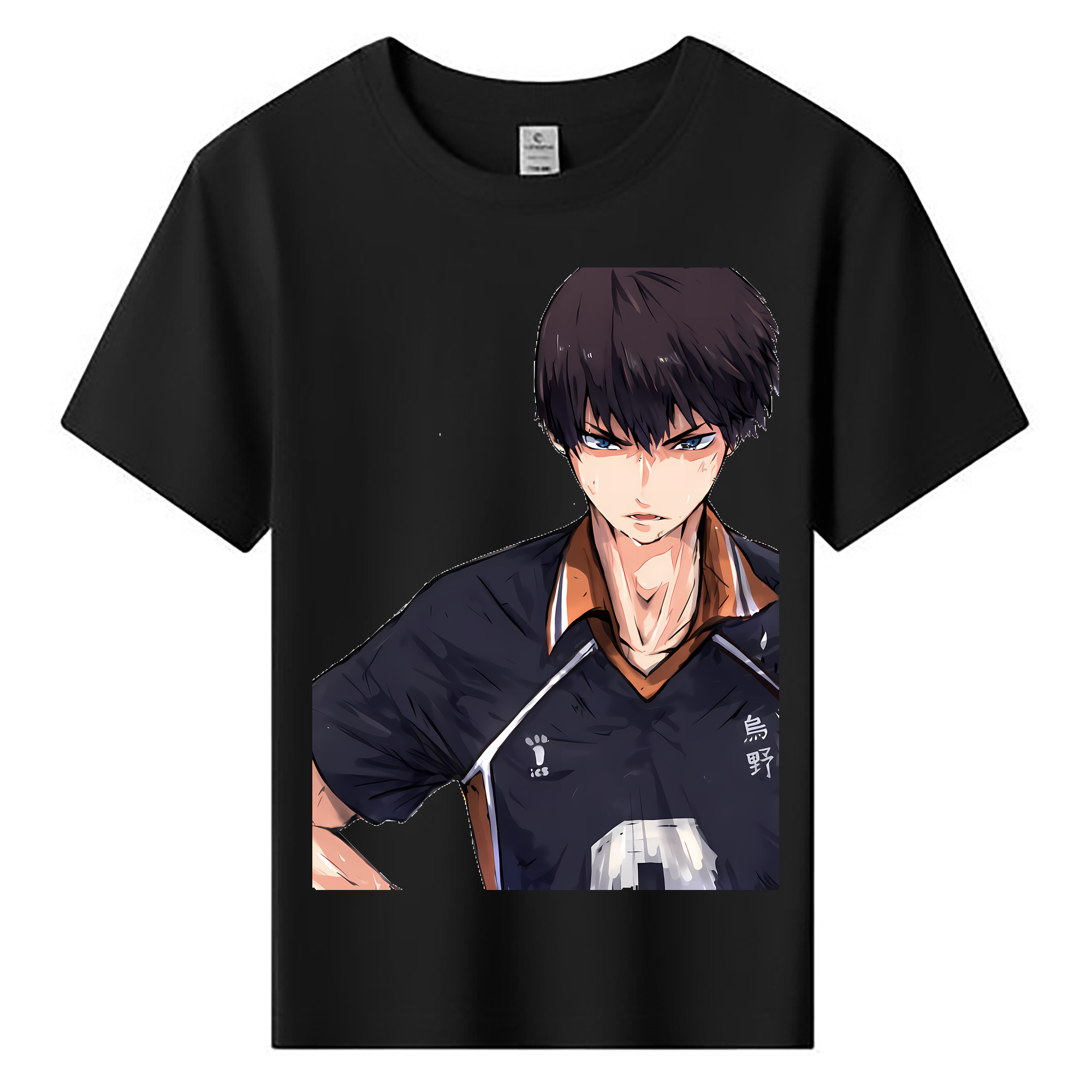 （画像用） ハイキュー!! Haikyu!! 綿100％キッズTシャツ（フロントプリント）