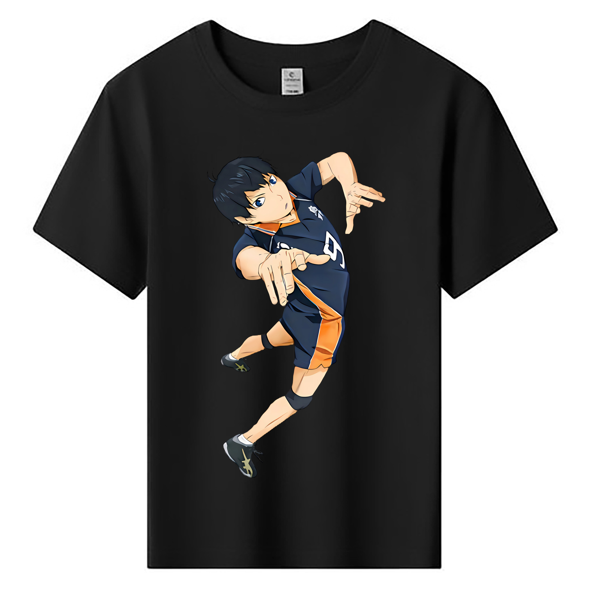（画像用） ハイキュー!! Haikyu!! 綿100％キッズTシャツ（フロントプリント）