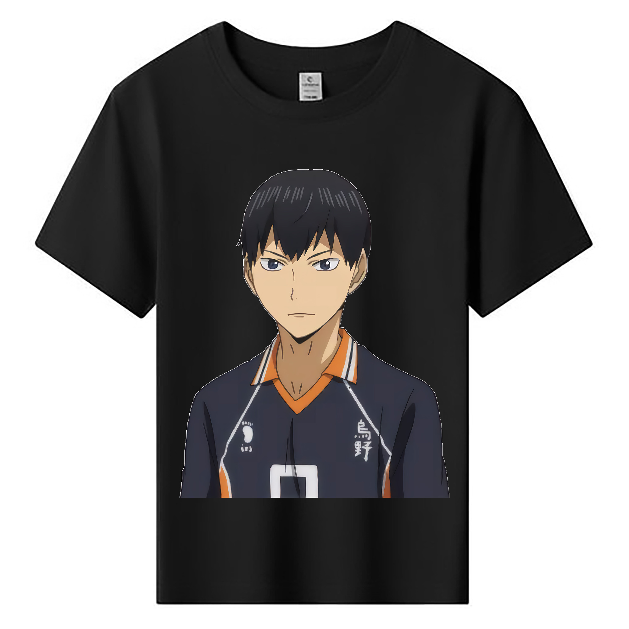 （画像用） ハイキュー!! Haikyu!! 綿100％キッズTシャツ（フロントプリント）