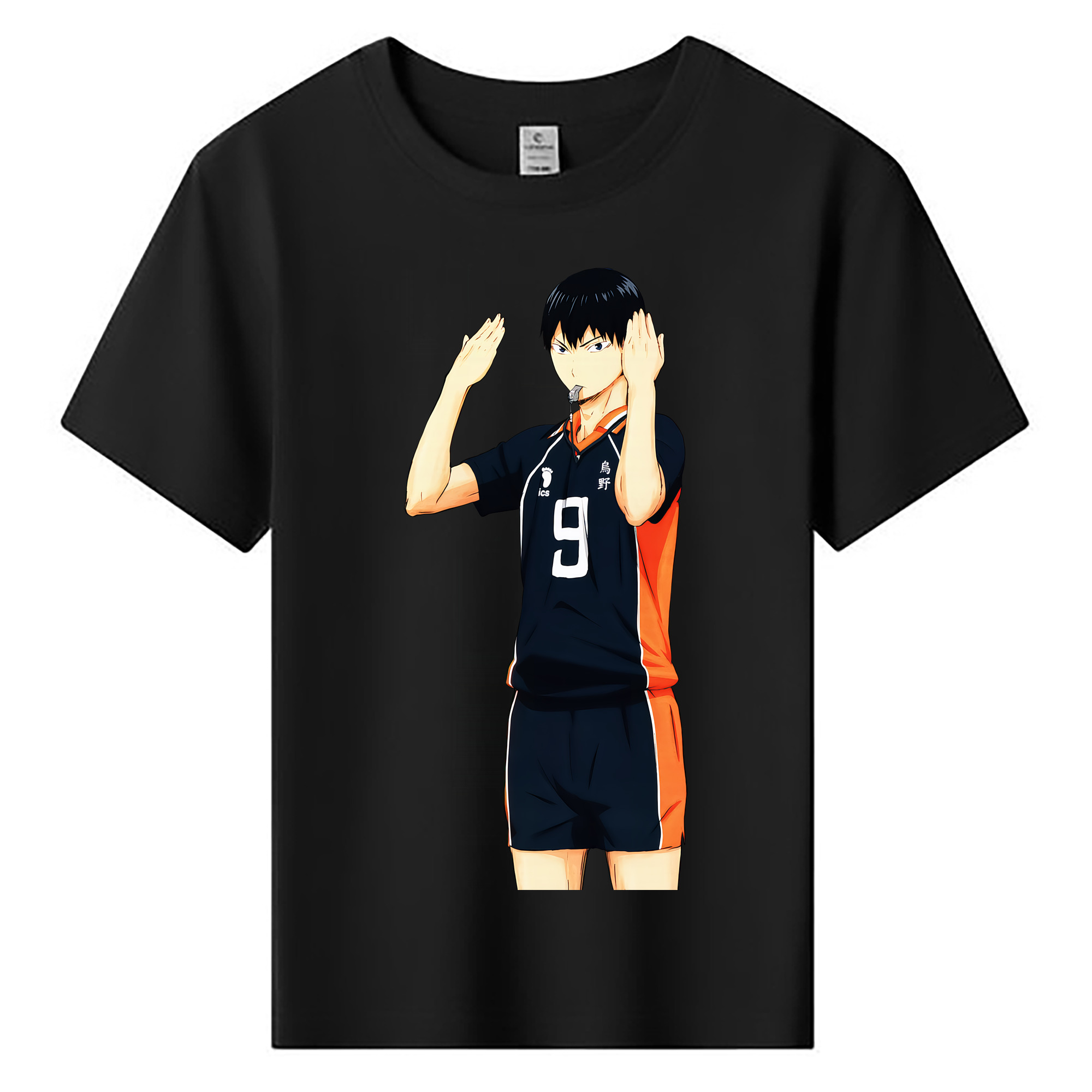 （画像用） ハイキュー!! Haikyu!! 綿100％キッズTシャツ（フロントプリント）