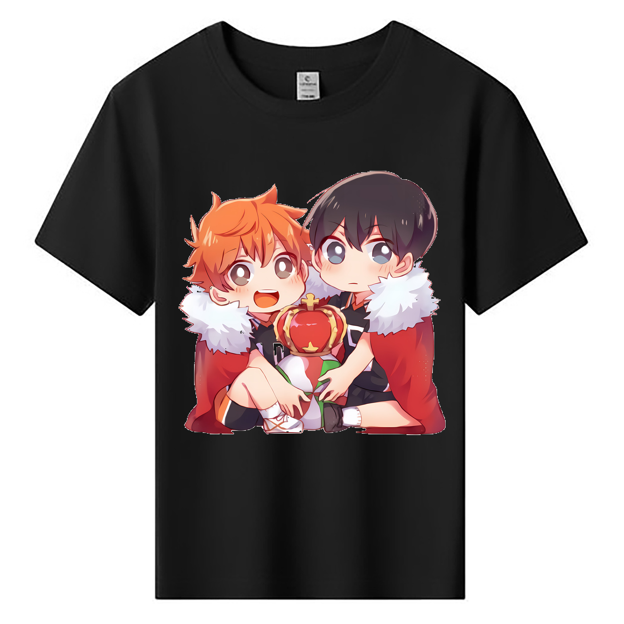 （画像用） ハイキュー!! Haikyu!! 綿100％キッズTシャツ（フロントプリント）