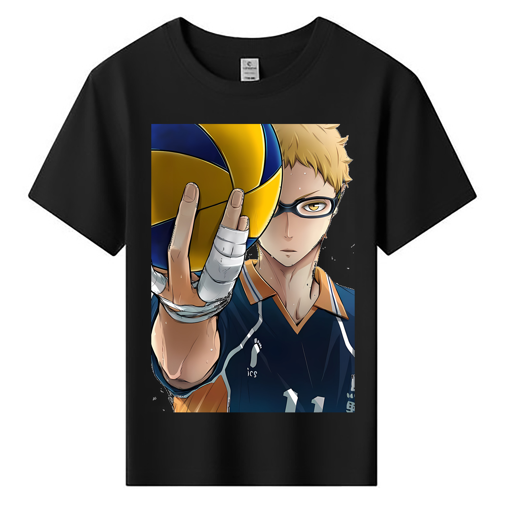 （画像用） ハイキュー!! Haikyu!! 綿100％キッズTシャツ（フロントプリント）