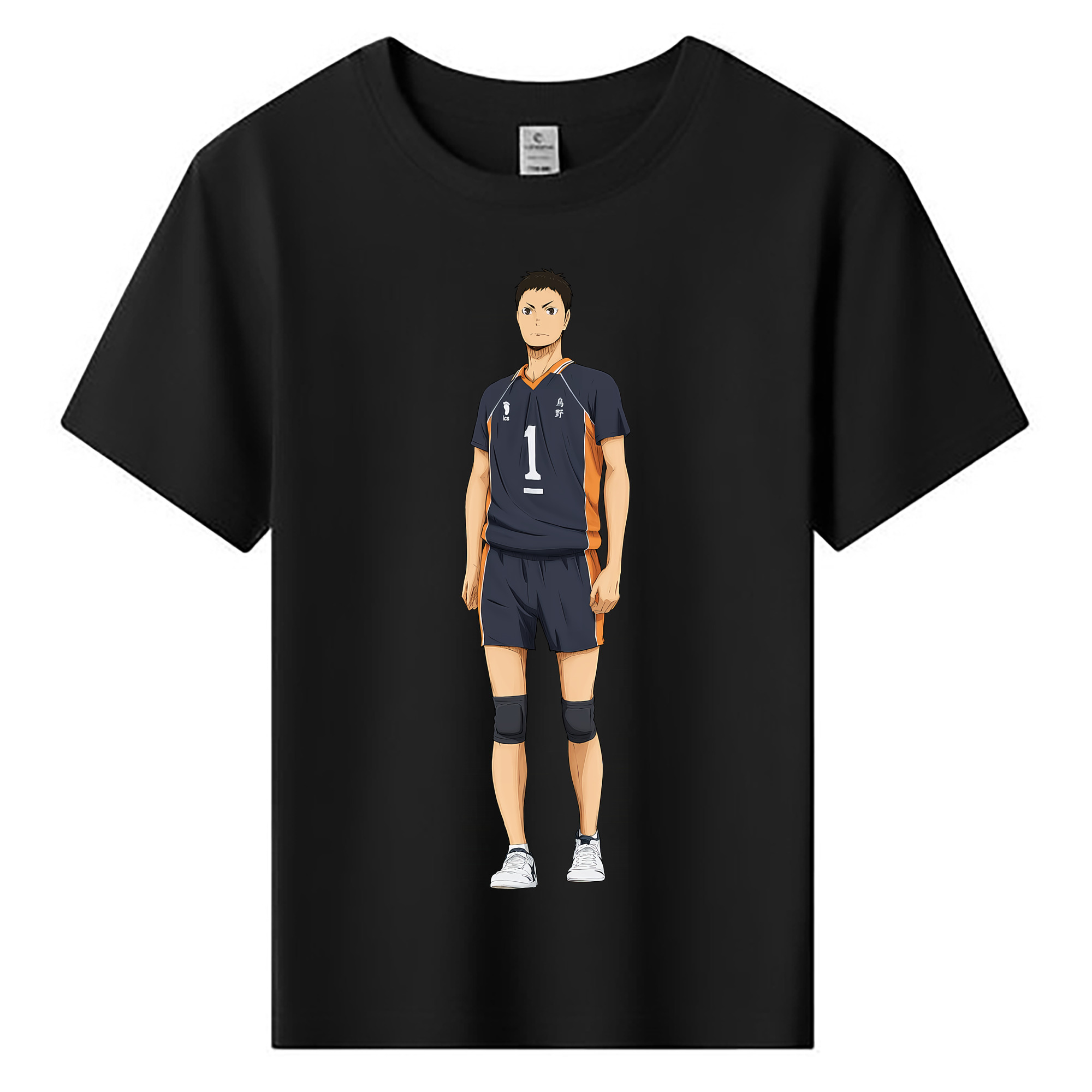 （画像用） ハイキュー!! Haikyu!! 綿100％キッズTシャツ（フロントプリント）