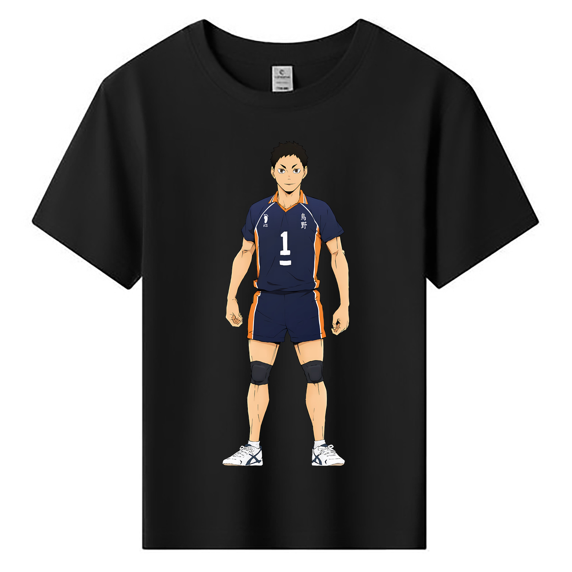 （画像用） ハイキュー!! Haikyu!! 綿100％キッズTシャツ（フロントプリント）