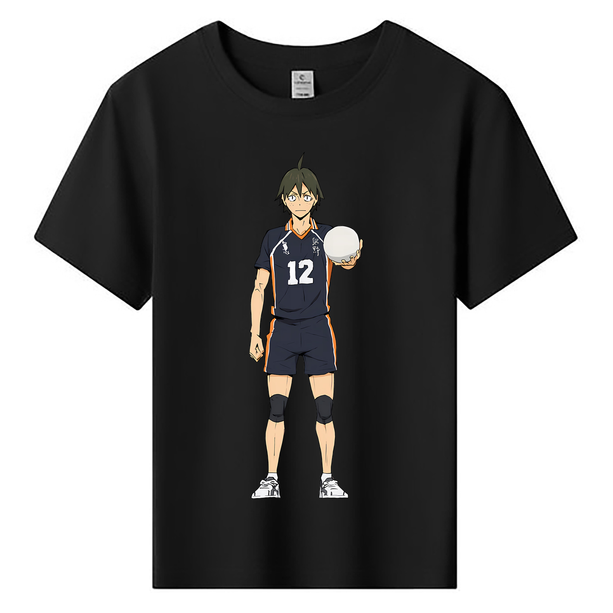 （画像用） ハイキュー!! Haikyu!! 綿100％キッズTシャツ（フロントプリント）
