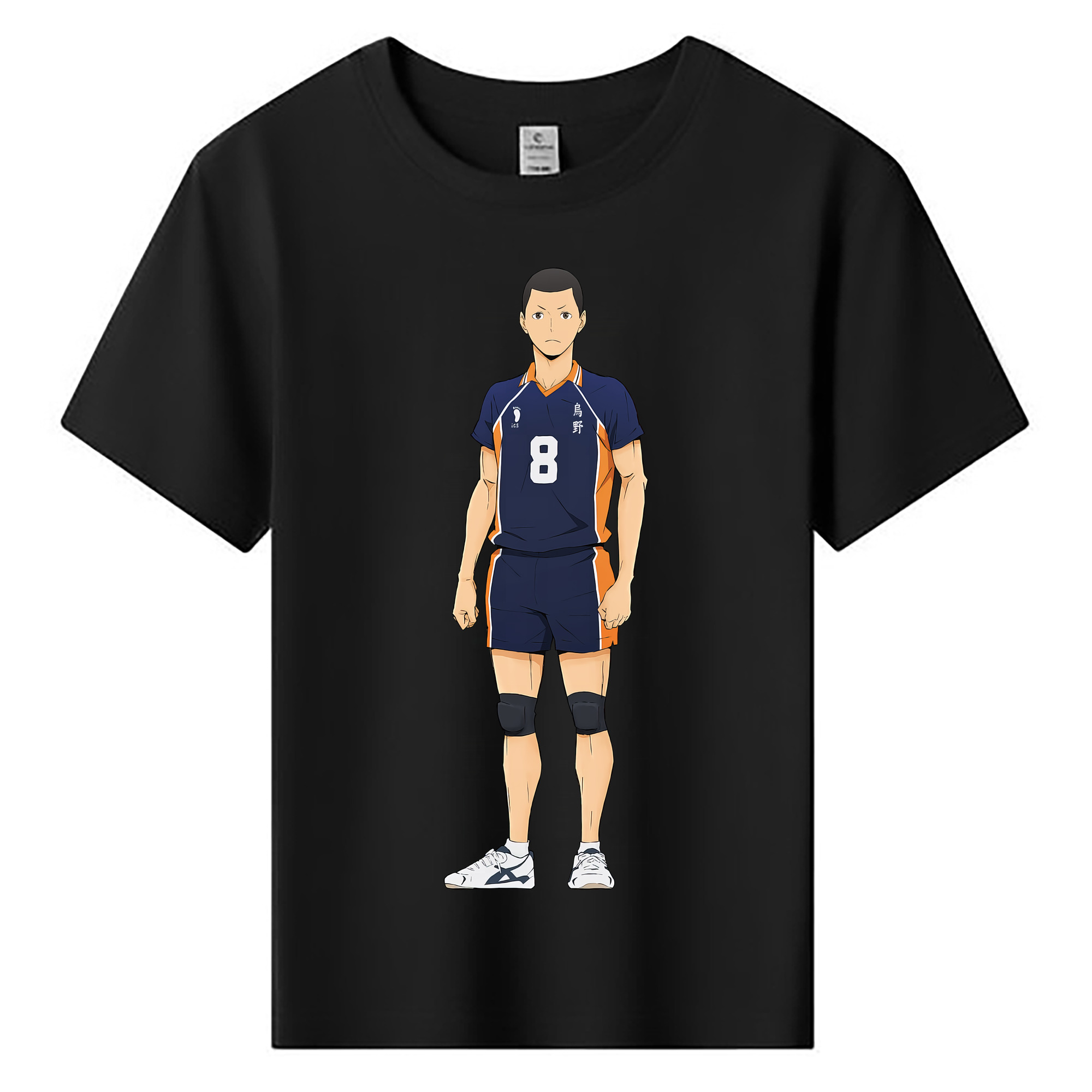 （画像用） ハイキュー!! Haikyu!! 綿100％キッズTシャツ（フロントプリント）