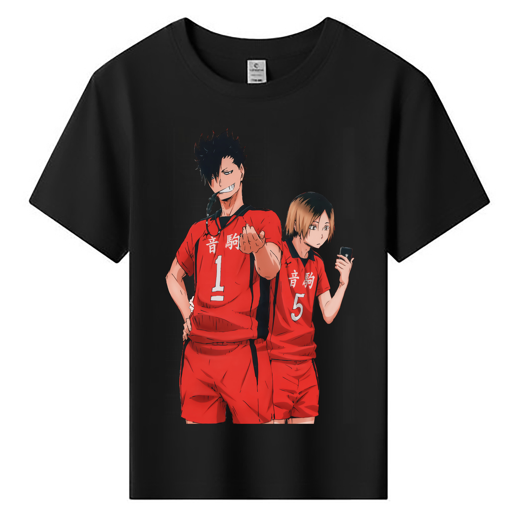 （画像用） ハイキュー!! Haikyu!! 綿100％キッズTシャツ（フロントプリント）