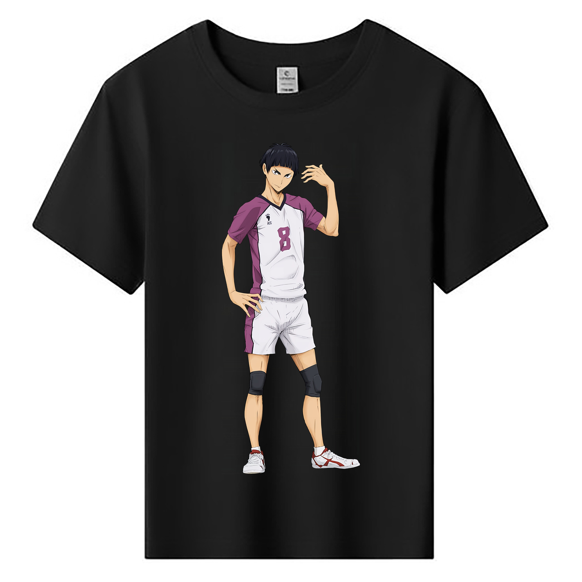 （画像用） ハイキュー!! Haikyu!! 綿100％キッズTシャツ（フロントプリント）