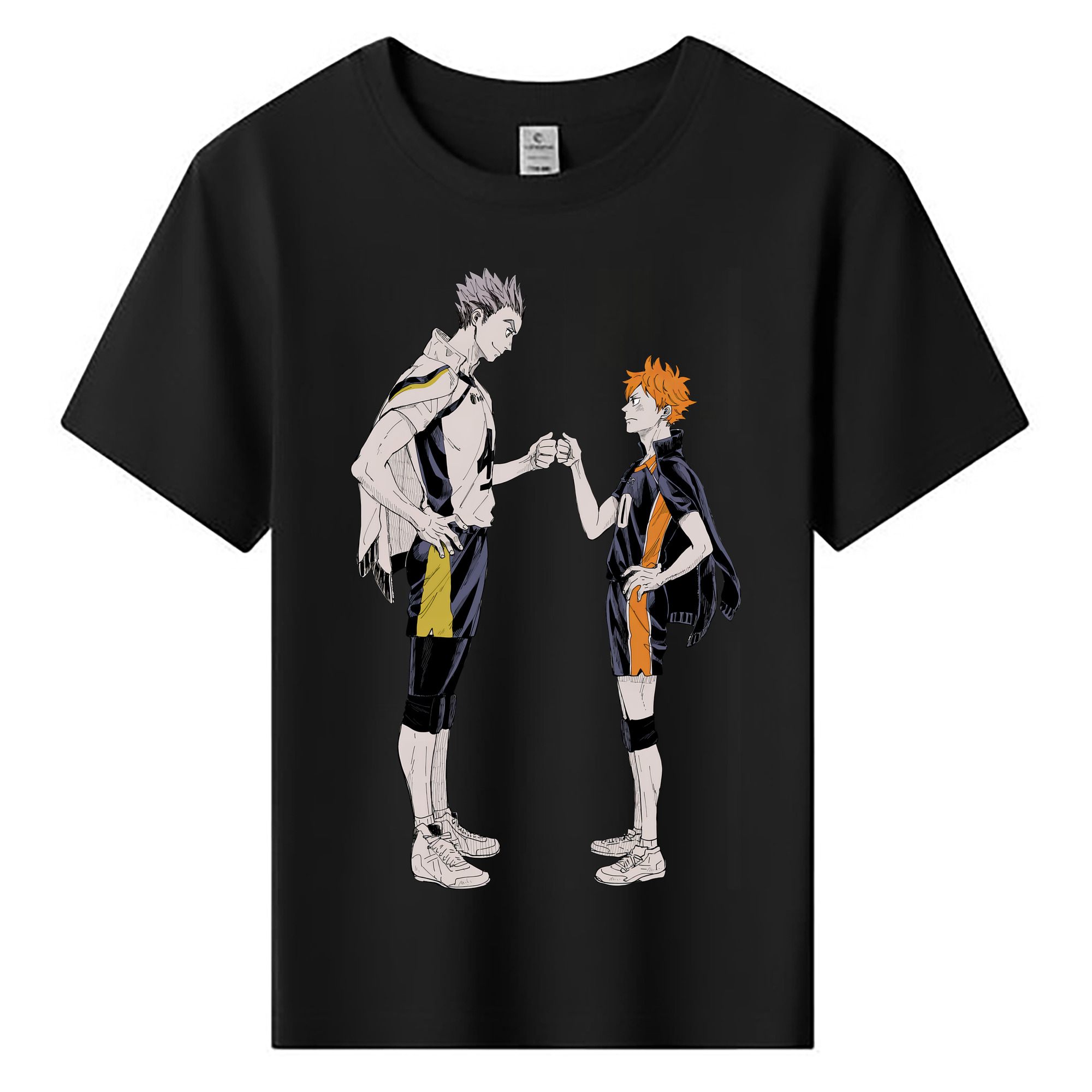 （画像用） ハイキュー!! Haikyu!! 綿100％キッズTシャツ（フロントプリント）