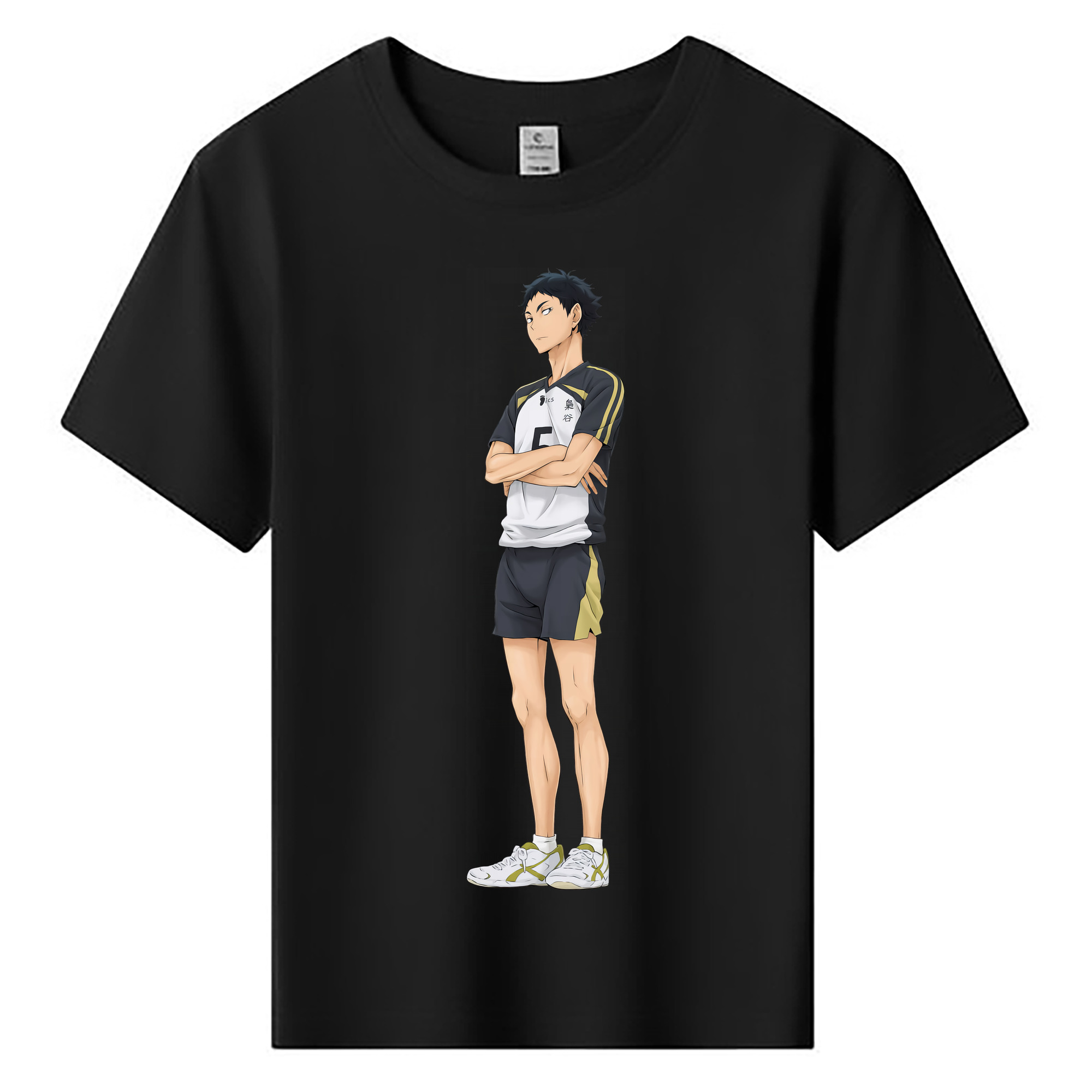 （画像用） ハイキュー!! Haikyu!! 綿100％キッズTシャツ（フロントプリント）