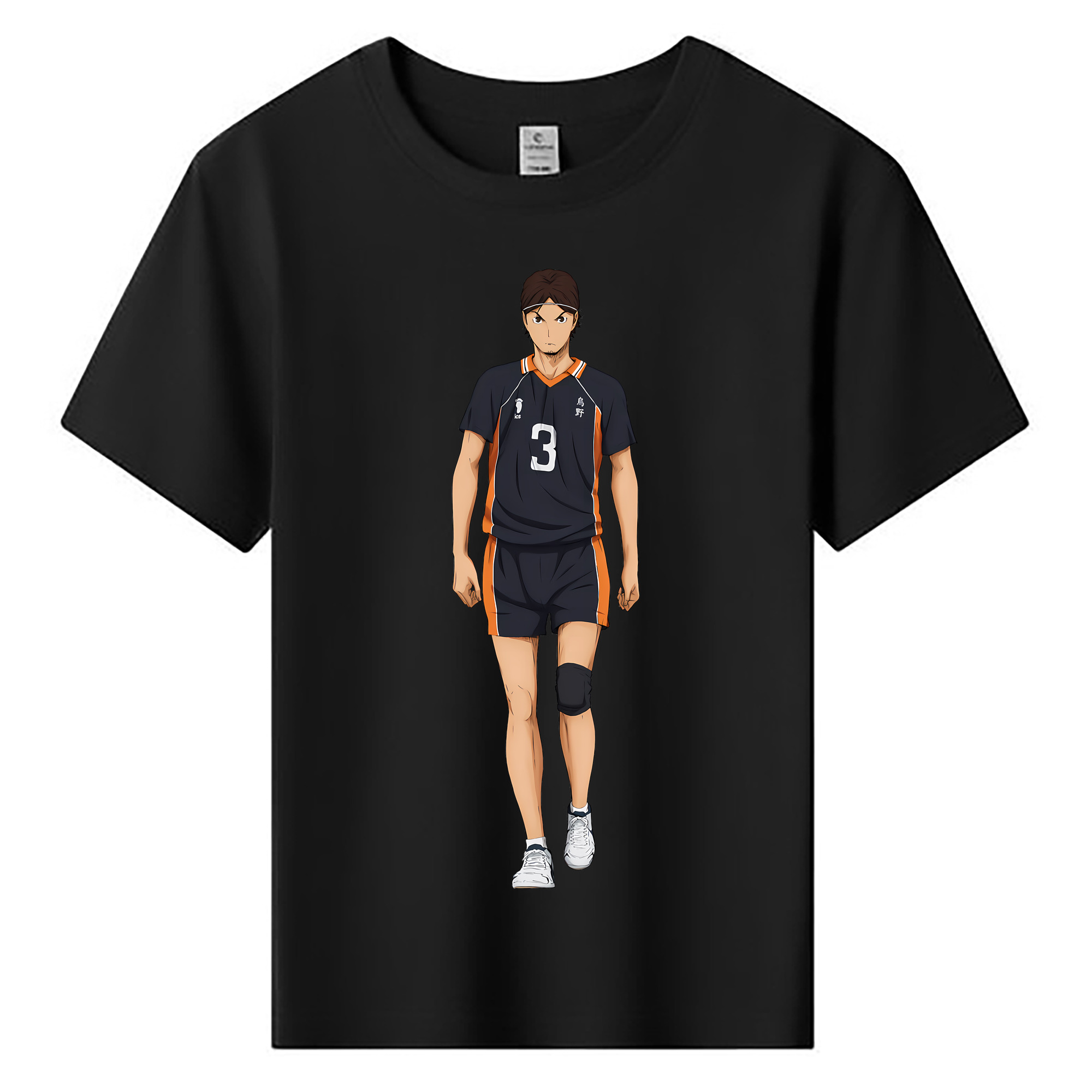（画像用） ハイキュー!! Haikyu!! 綿100％キッズTシャツ（フロントプリント）