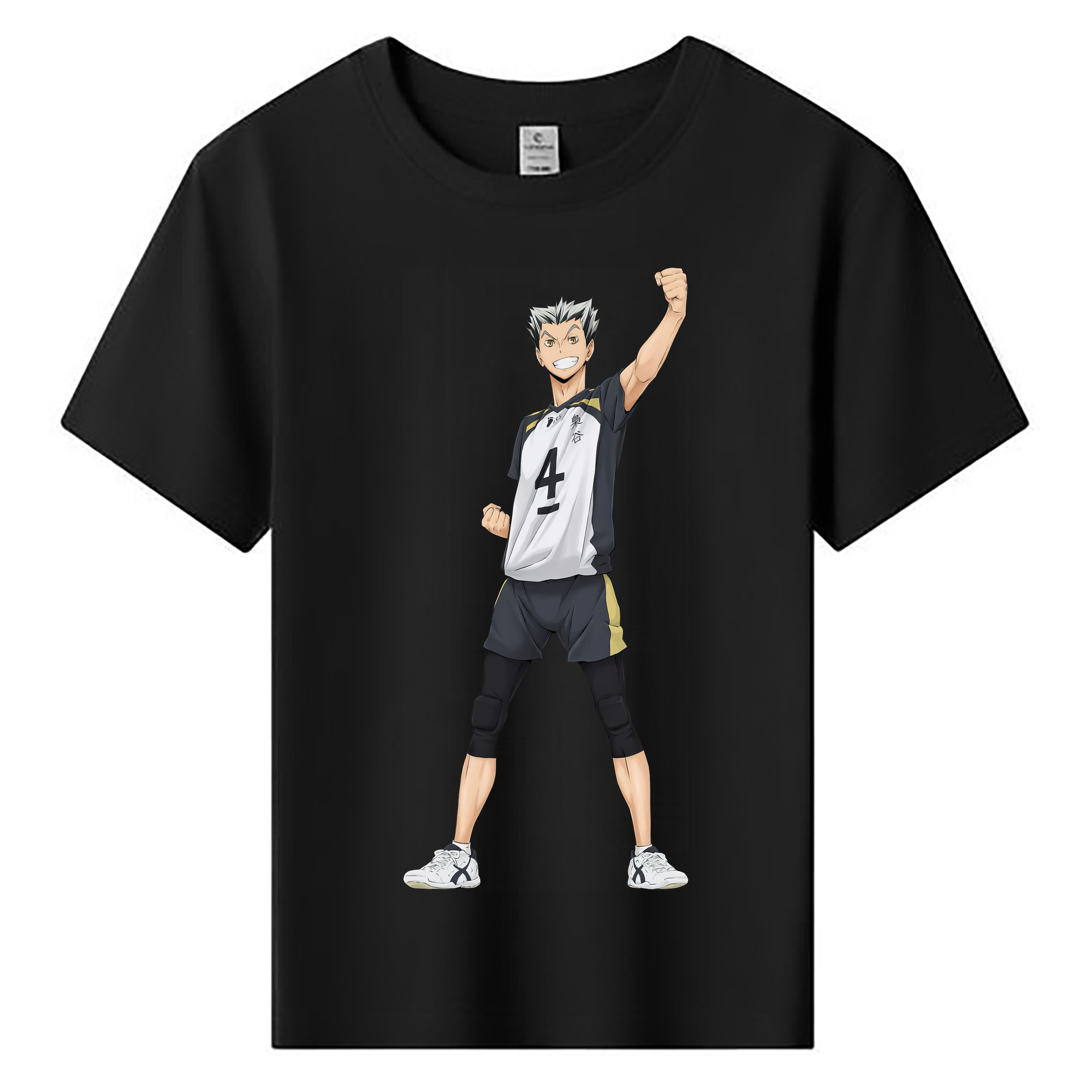 （画像用） ハイキュー!! Haikyu!! 綿100％キッズTシャツ（フロントプリント）