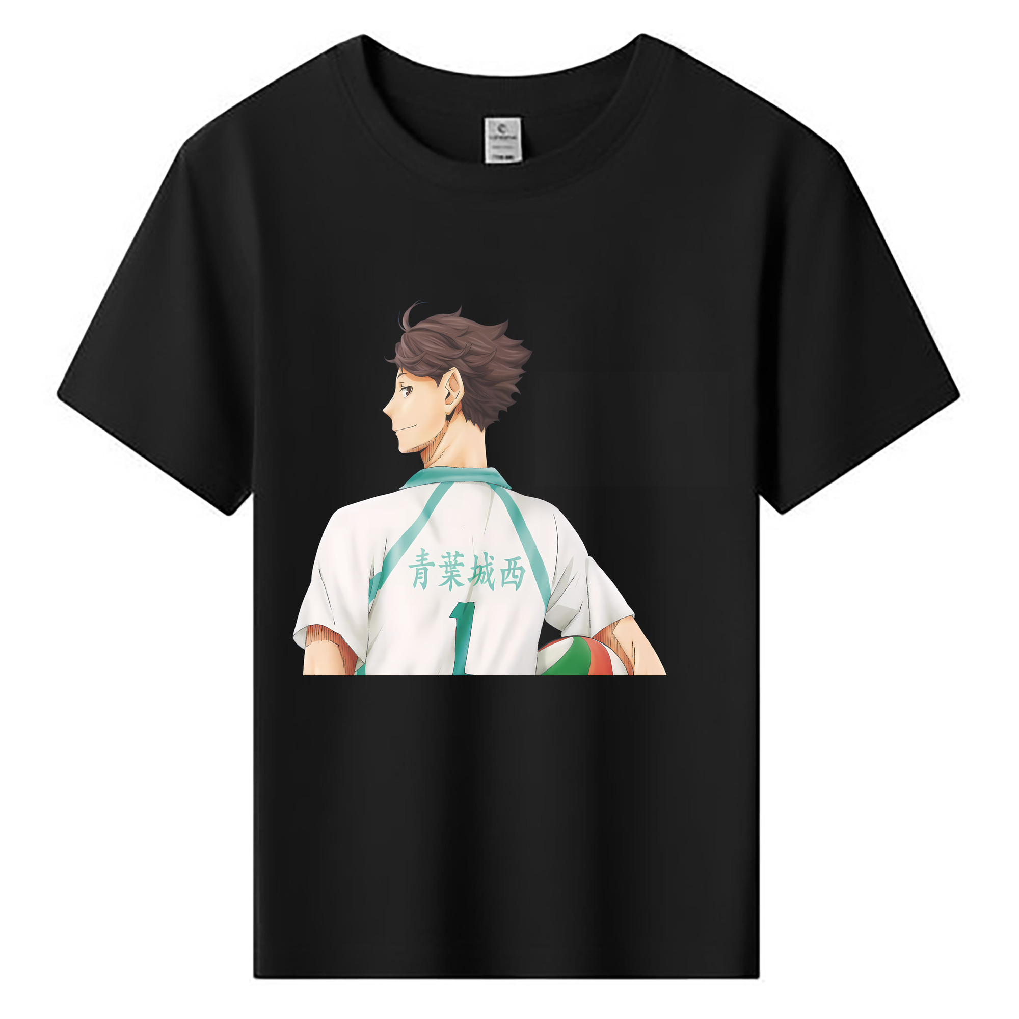 （画像用） ハイキュー!! Haikyu!! 綿100％キッズTシャツ（フロントプリント）