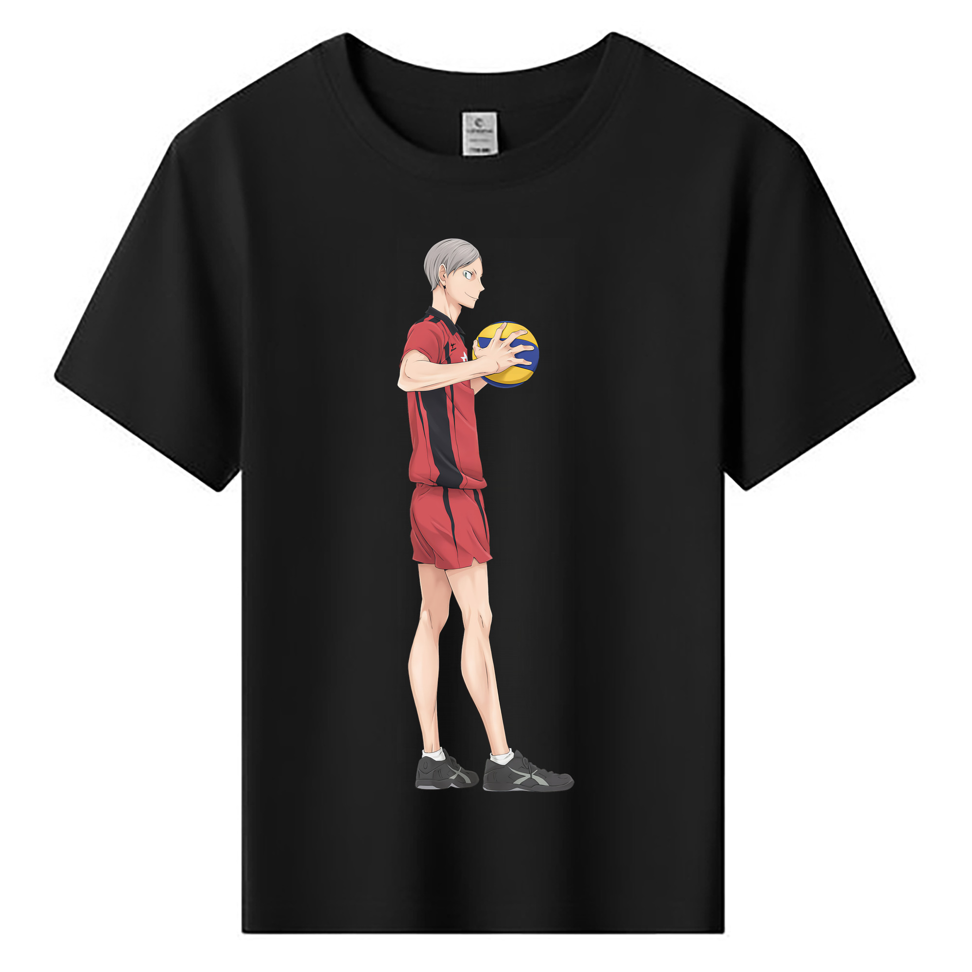 （画像用） ハイキュー!! Haikyu!! 綿100％キッズTシャツ（フロントプリント）