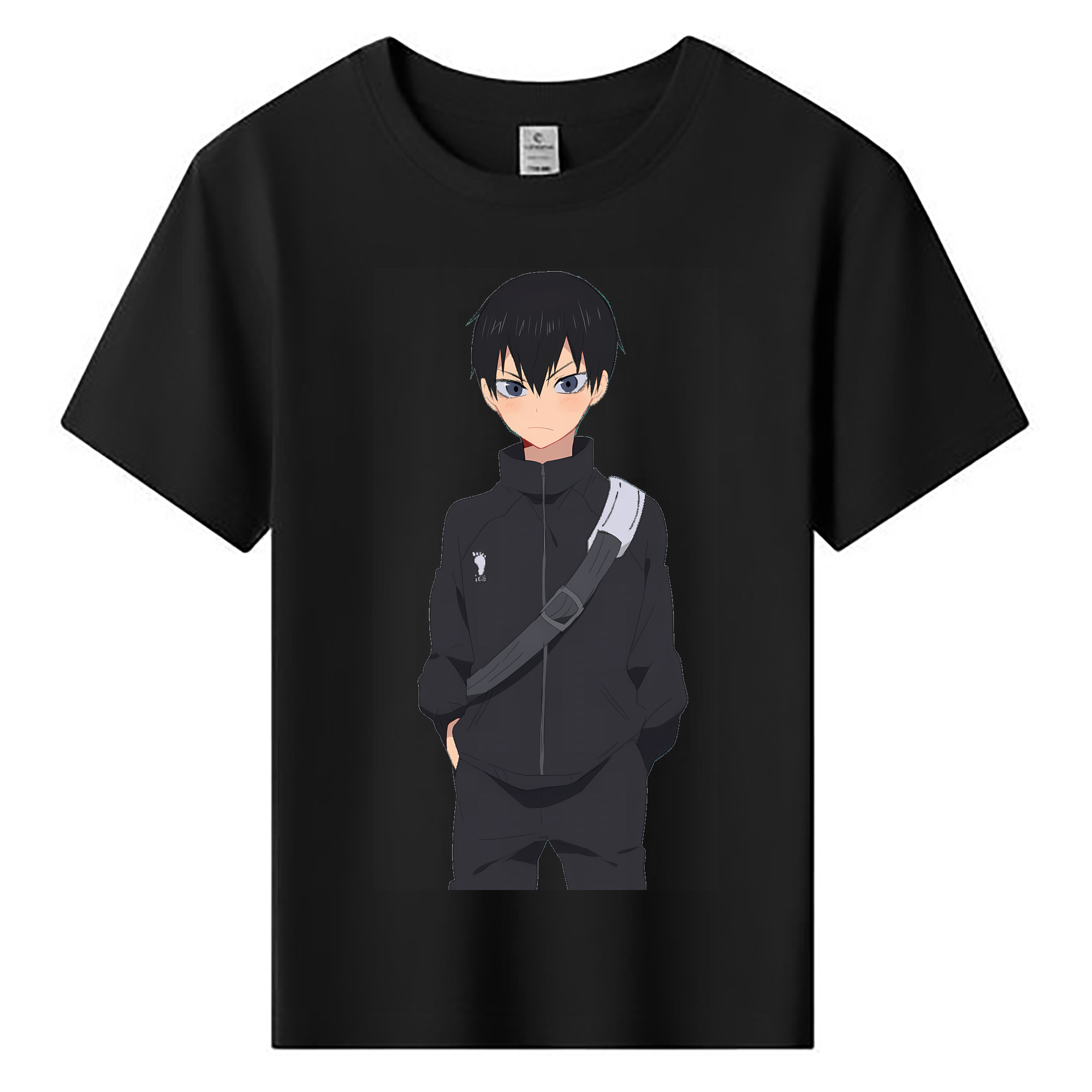 （画像用） ハイキュー!! Haikyu!! 綿100％キッズTシャツ（フロントプリント）