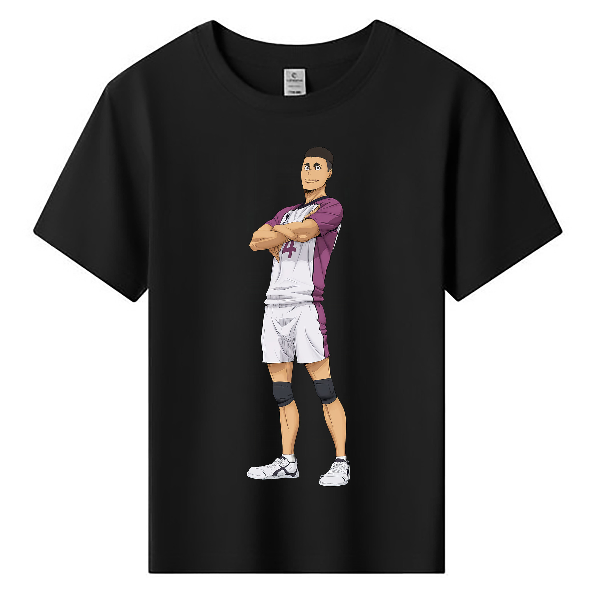 （画像用） ハイキュー!! Haikyu!! 綿100％キッズTシャツ（フロントプリント）