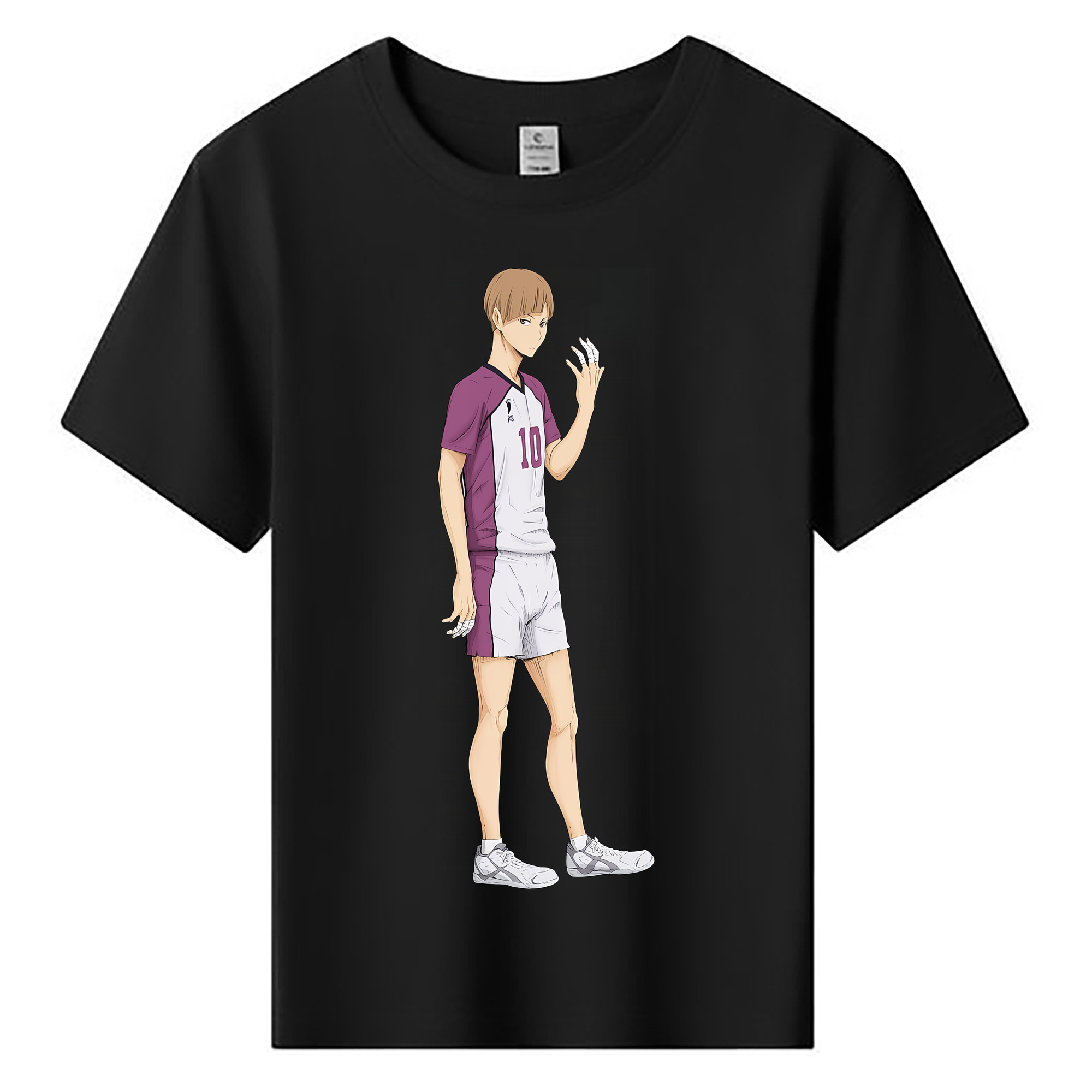（画像用） ハイキュー!! Haikyu!! 綿100％キッズTシャツ（フロントプリント）