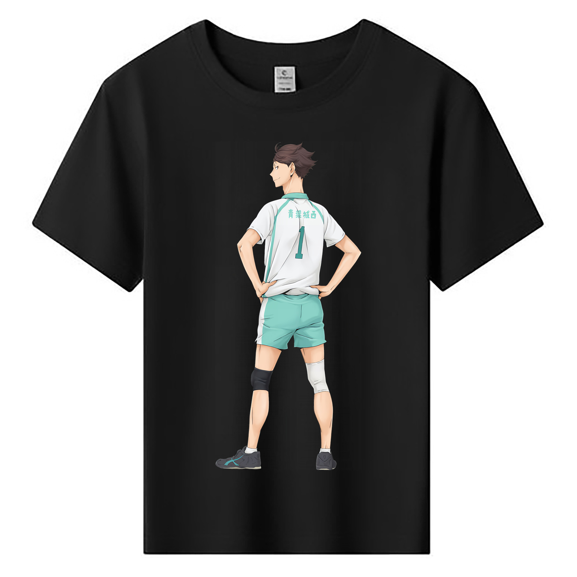 （画像用） ハイキュー!! Haikyu!! 綿100％キッズTシャツ（フロントプリント）