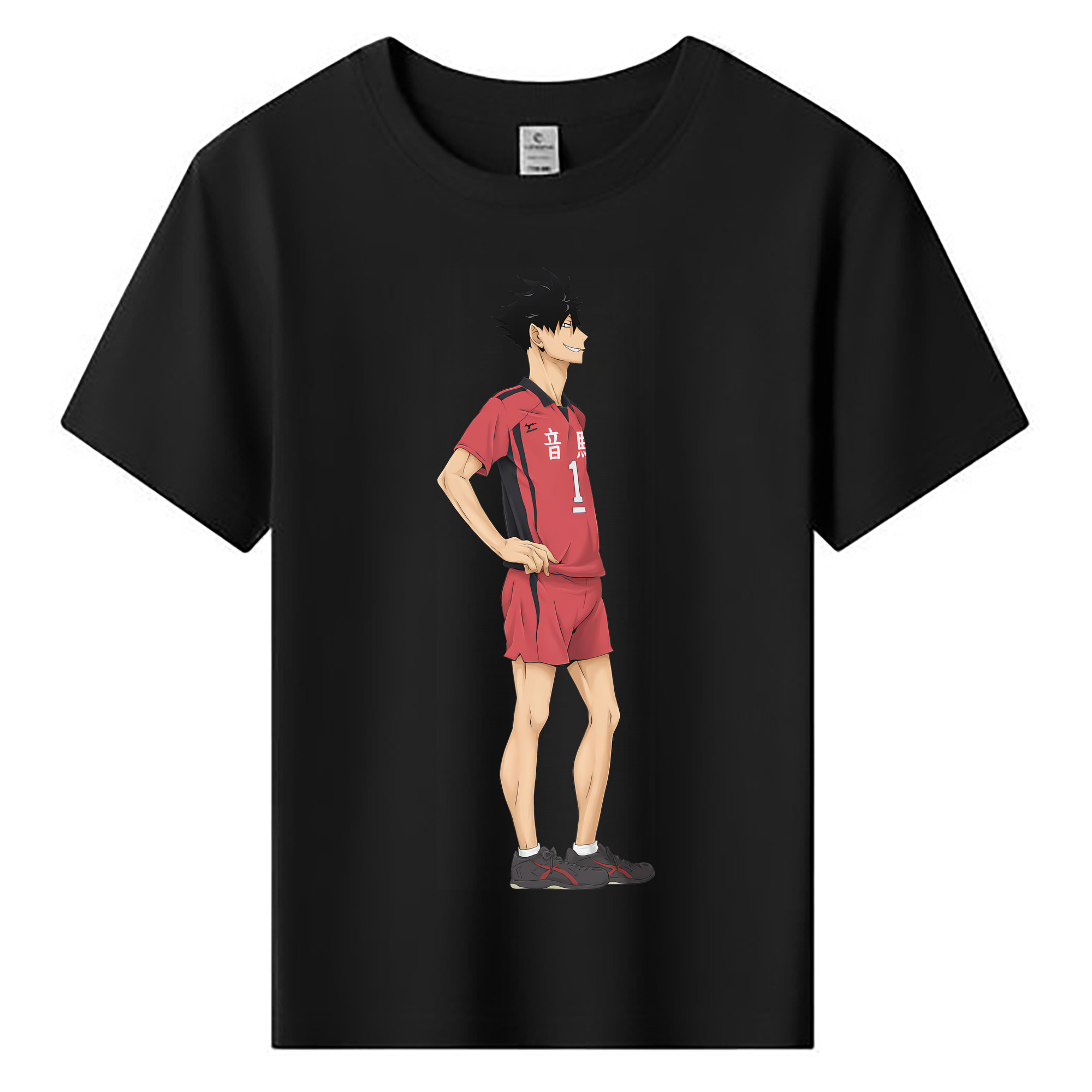 （画像用） ハイキュー!! Haikyu!! 綿100％キッズTシャツ（フロントプリント）
