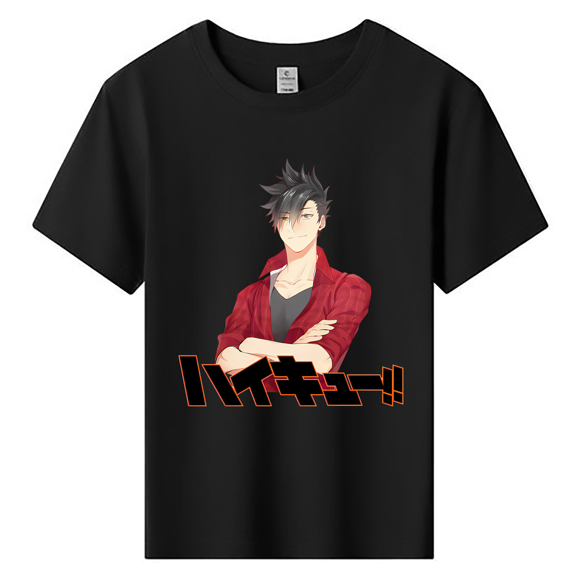 （画像用） ハイキュー!! Haikyu!! 綿100％キッズTシャツ（フロントプリント）