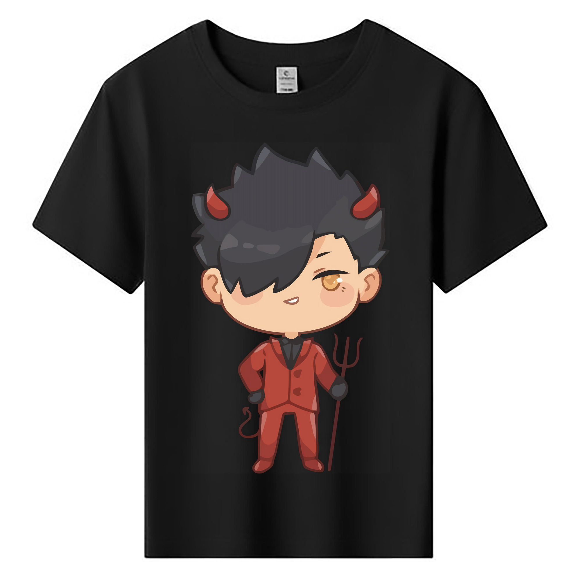 （画像用） ハイキュー!! Haikyu!! 綿100％キッズTシャツ（フロントプリント）