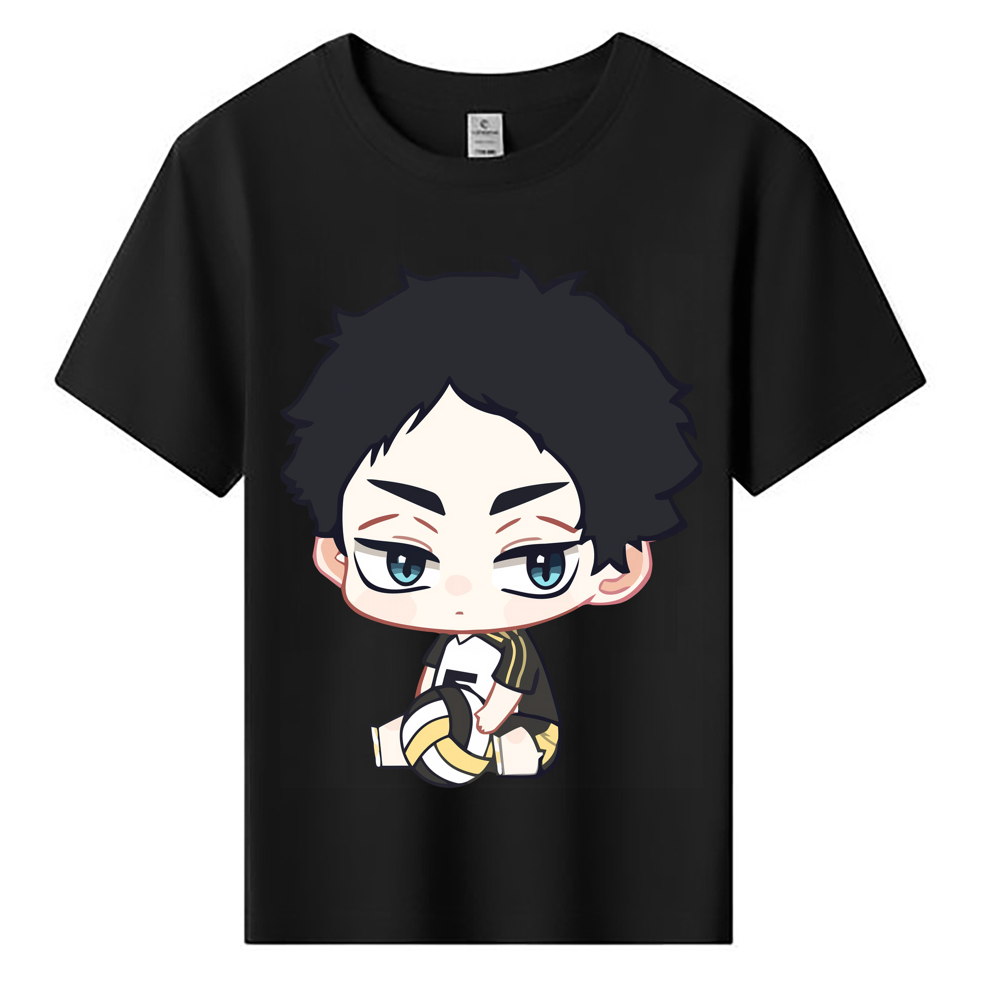 （画像用） ハイキュー!! Haikyu!! 綿100％キッズTシャツ（フロントプリント）